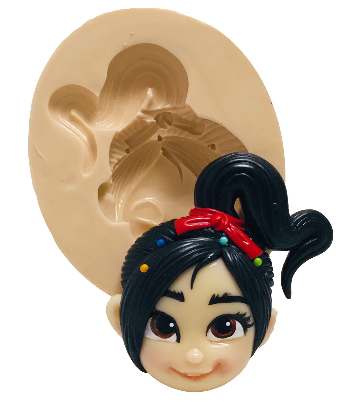 Detona Ralph - Rosto Vanellope - Grande - P408