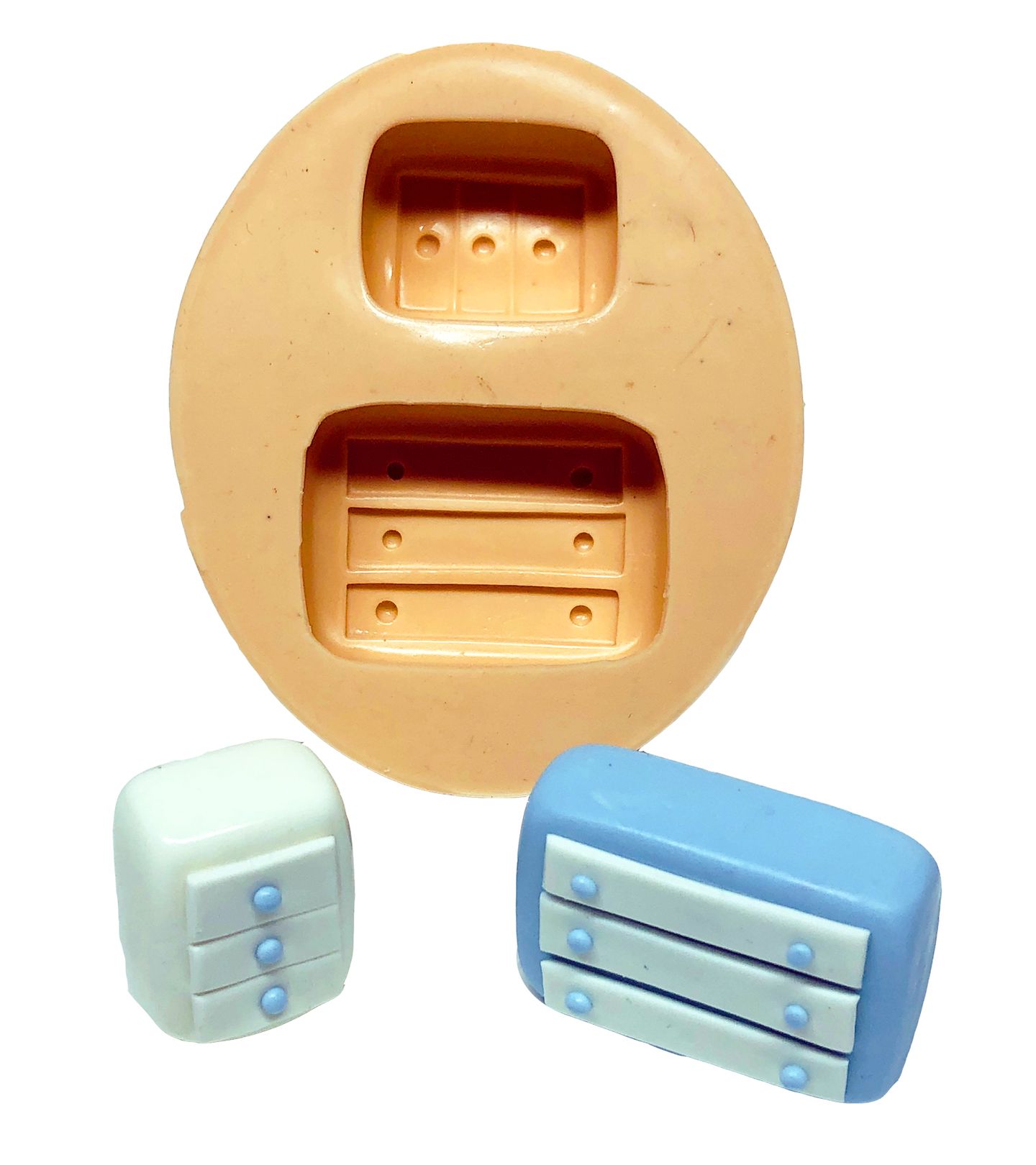 Moveis Bebê - Comoda e Criado Mudo - Grande - P658