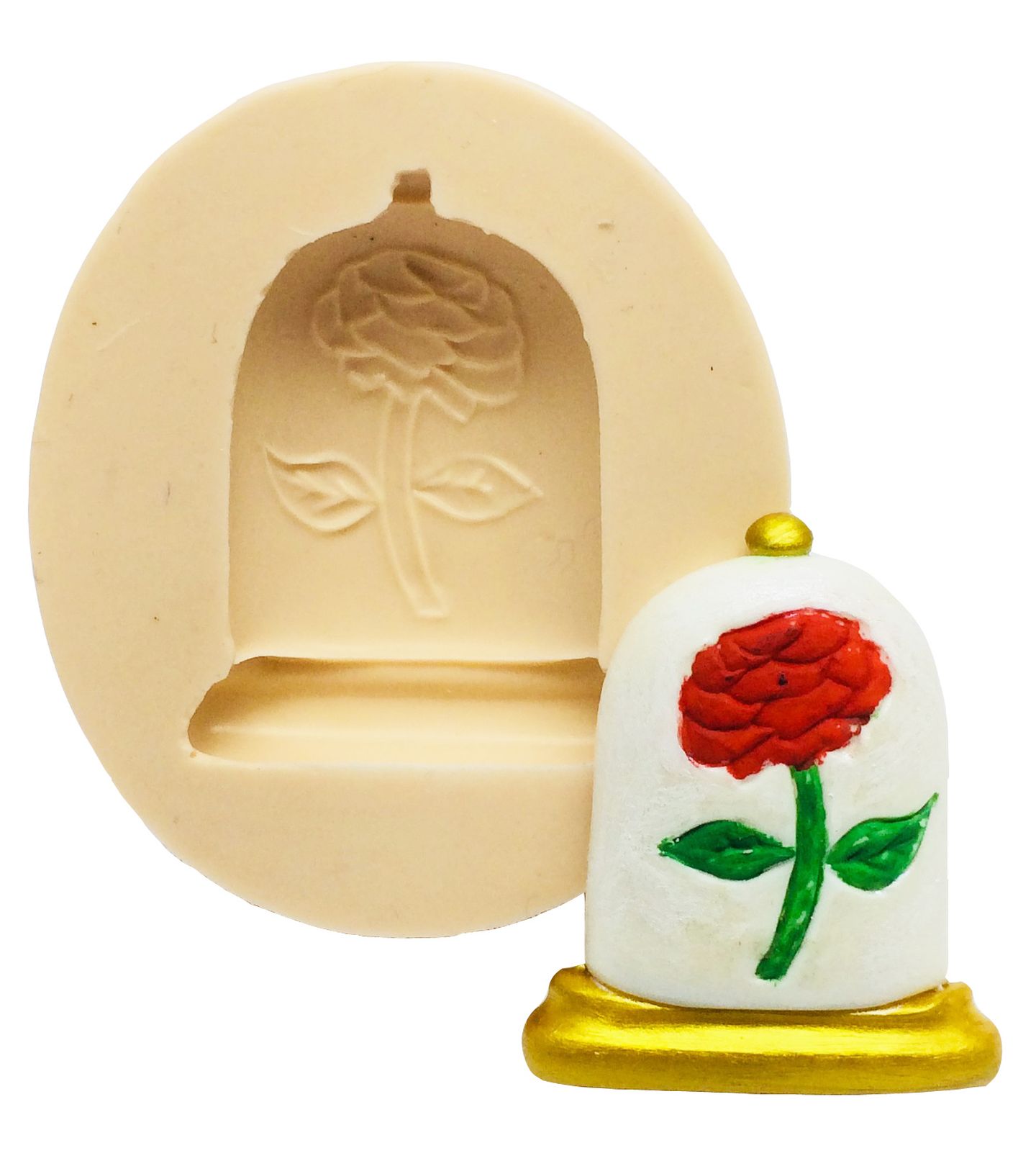 A Bela e A Fera - Rosa - P185