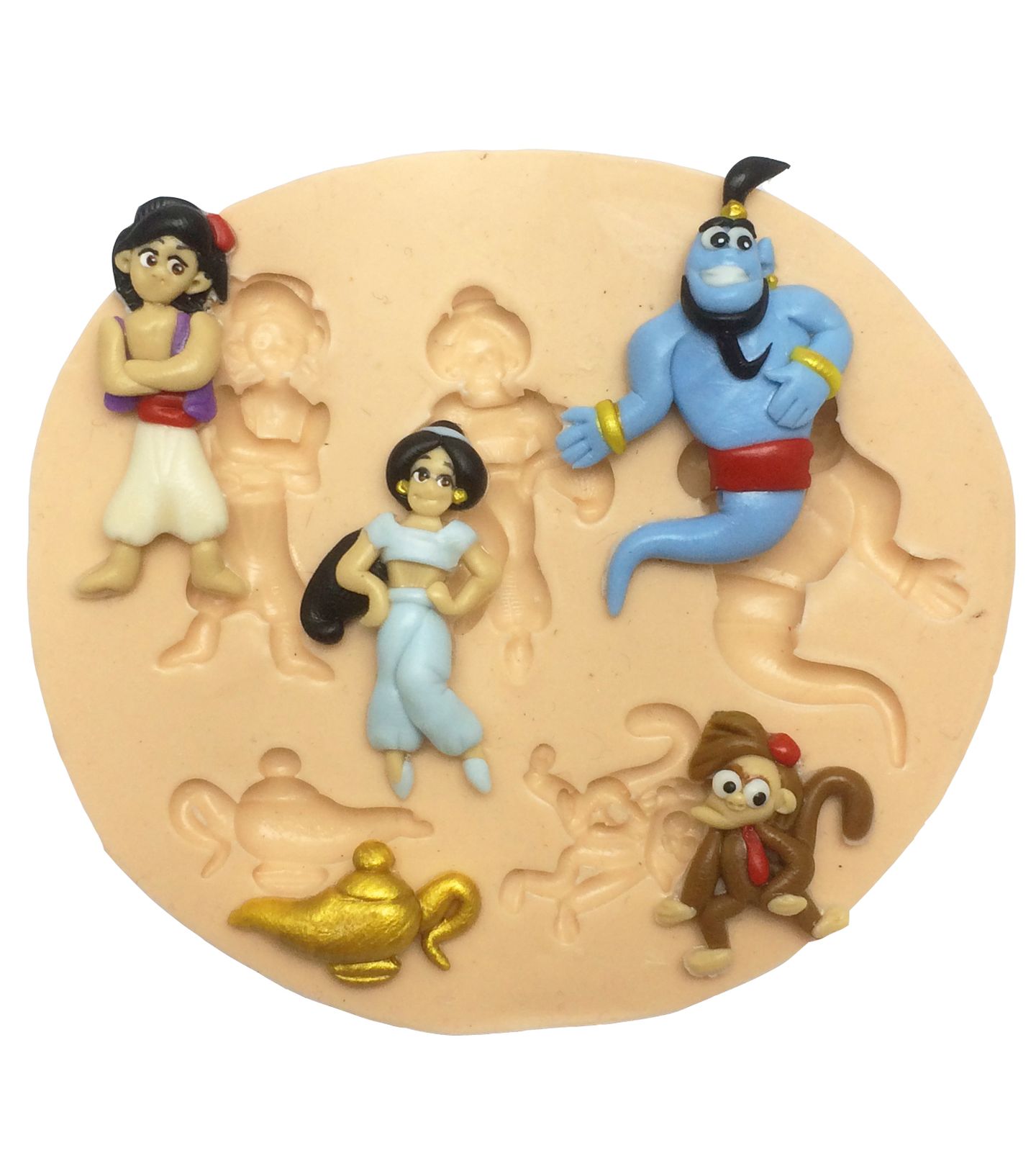 Aladim - Aladim, Jasmine, Genio, Lampada, Abu - Pequenos - P353