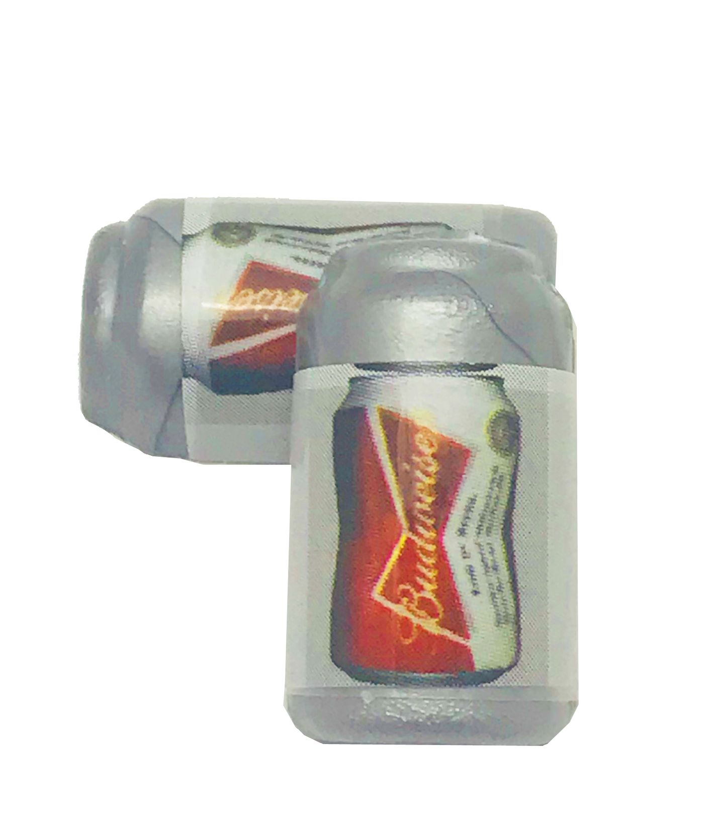 Miniaturas - Lata - Budweiser - (1/2 lata) - Emb c/ 10