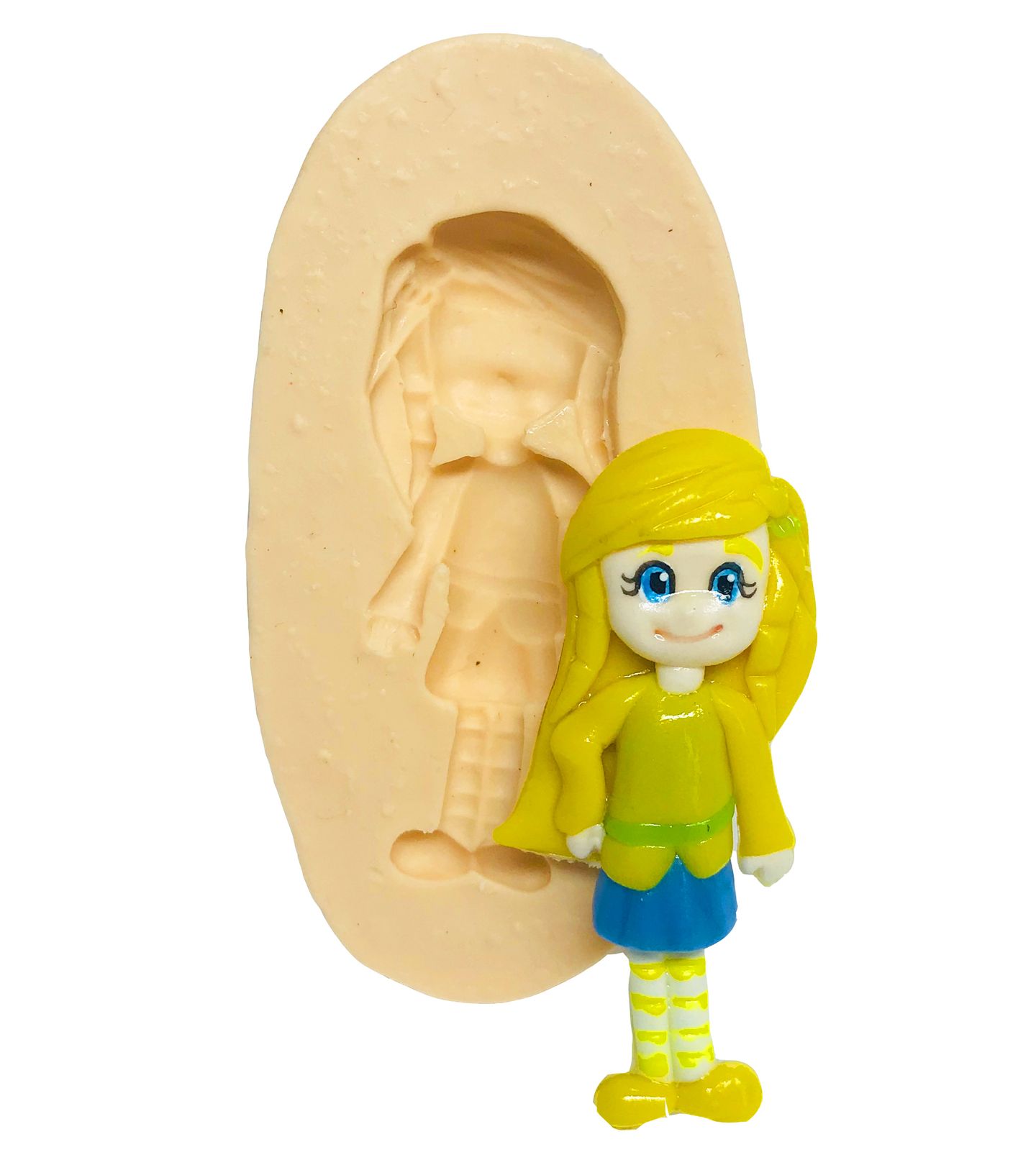 Moranguinho - Gotinha de Limão - Boneca Pequena - P508