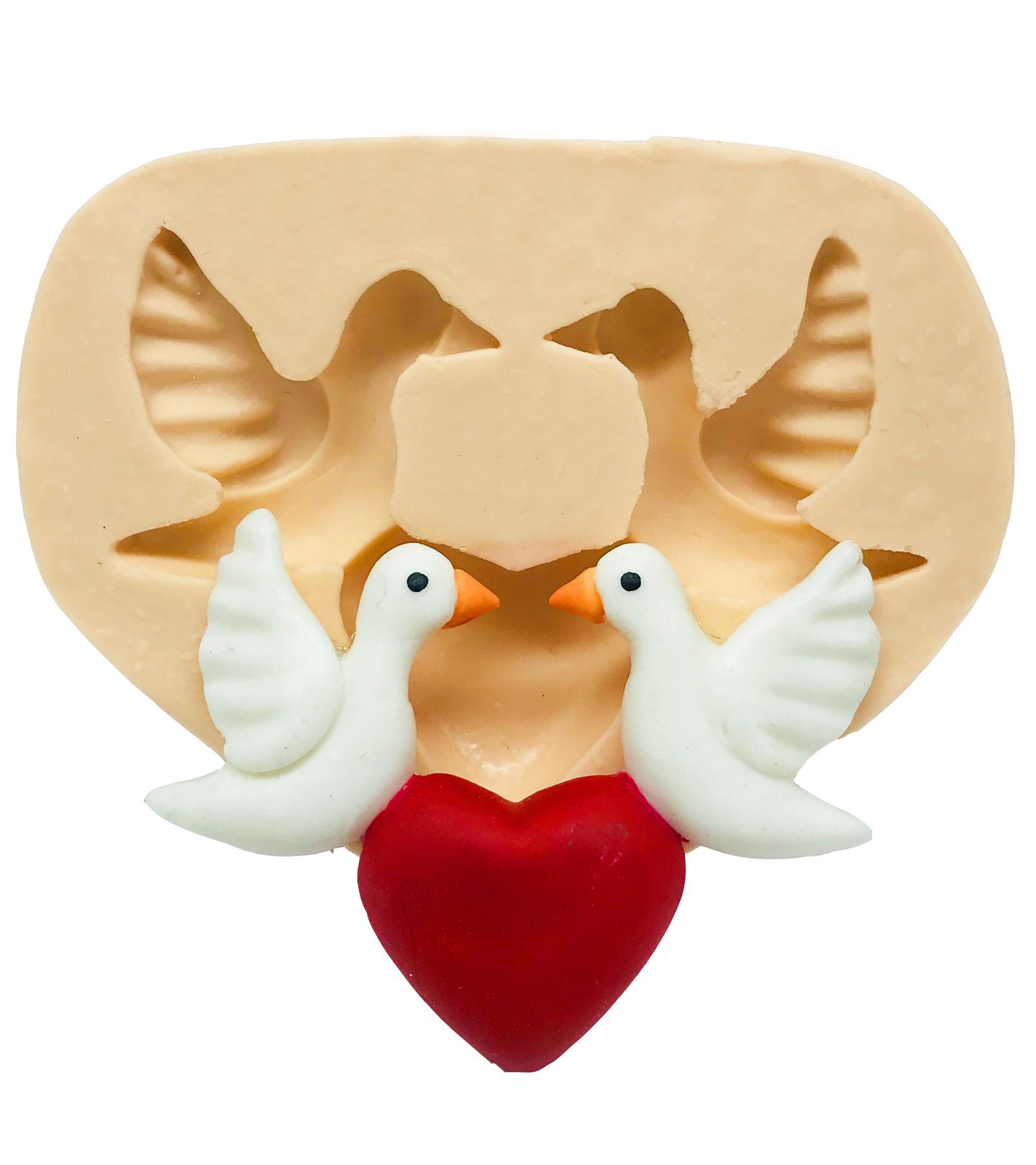 Casal de Pombos c/ Coração II - P65