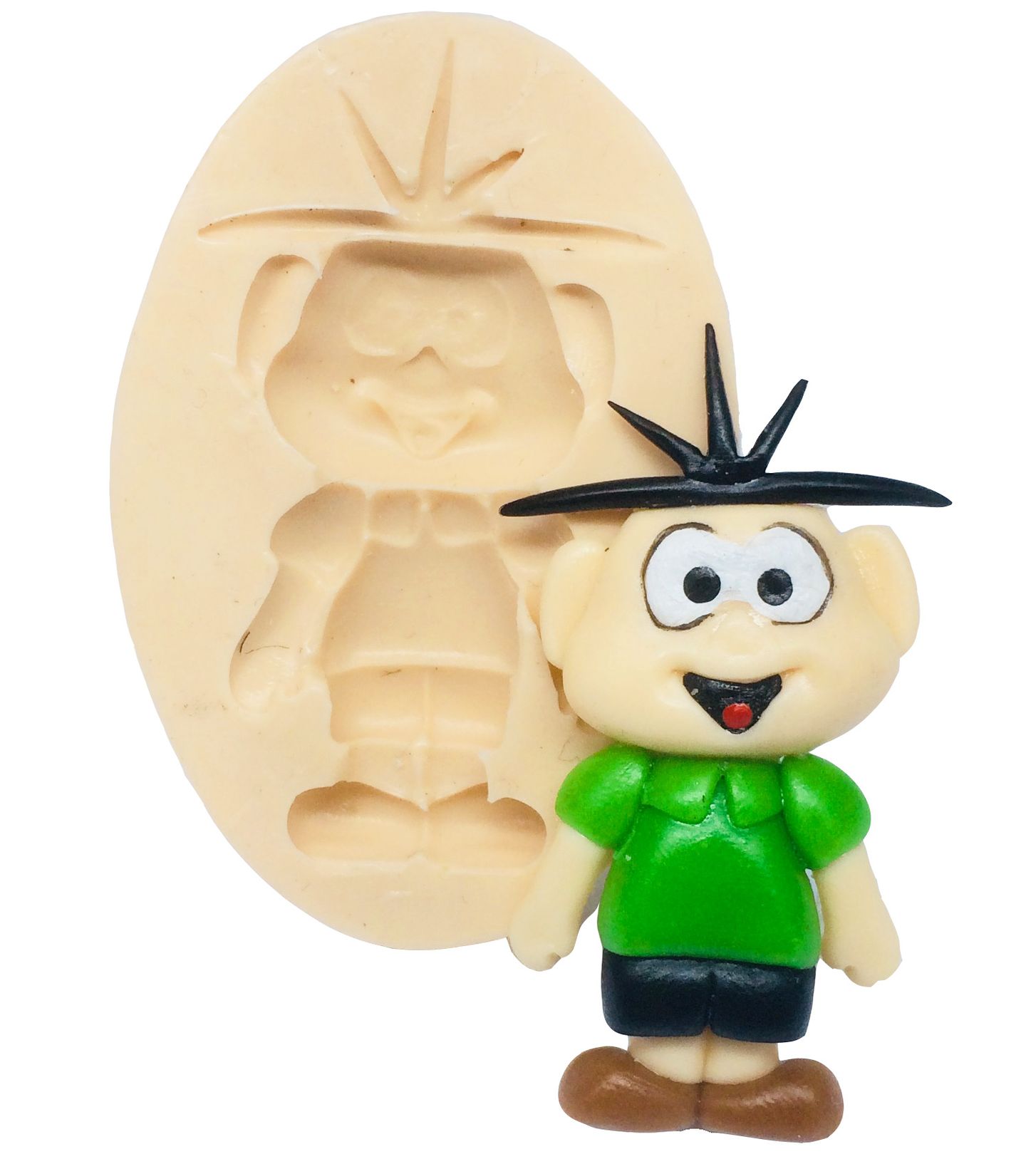 Menino Cabelo Espetado - P174