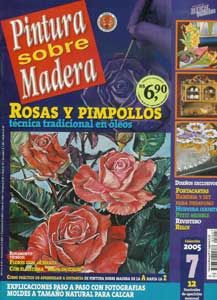 Revista - Ed.Bienvenidas - Arg - Pintura Madera - nº 07