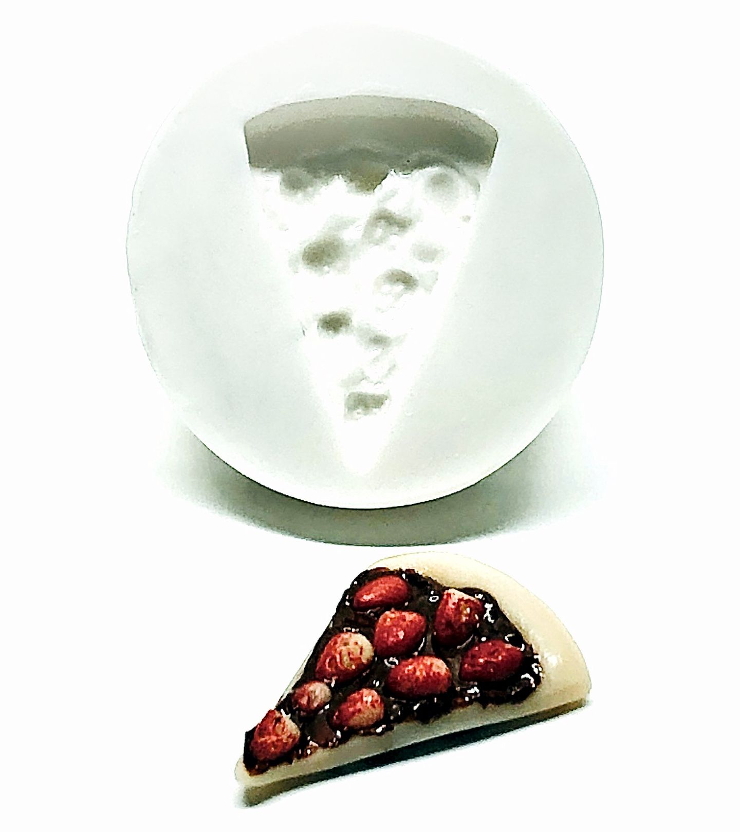 Pizza - Morango com Chocolate - Pedaço - Pequeno - P993