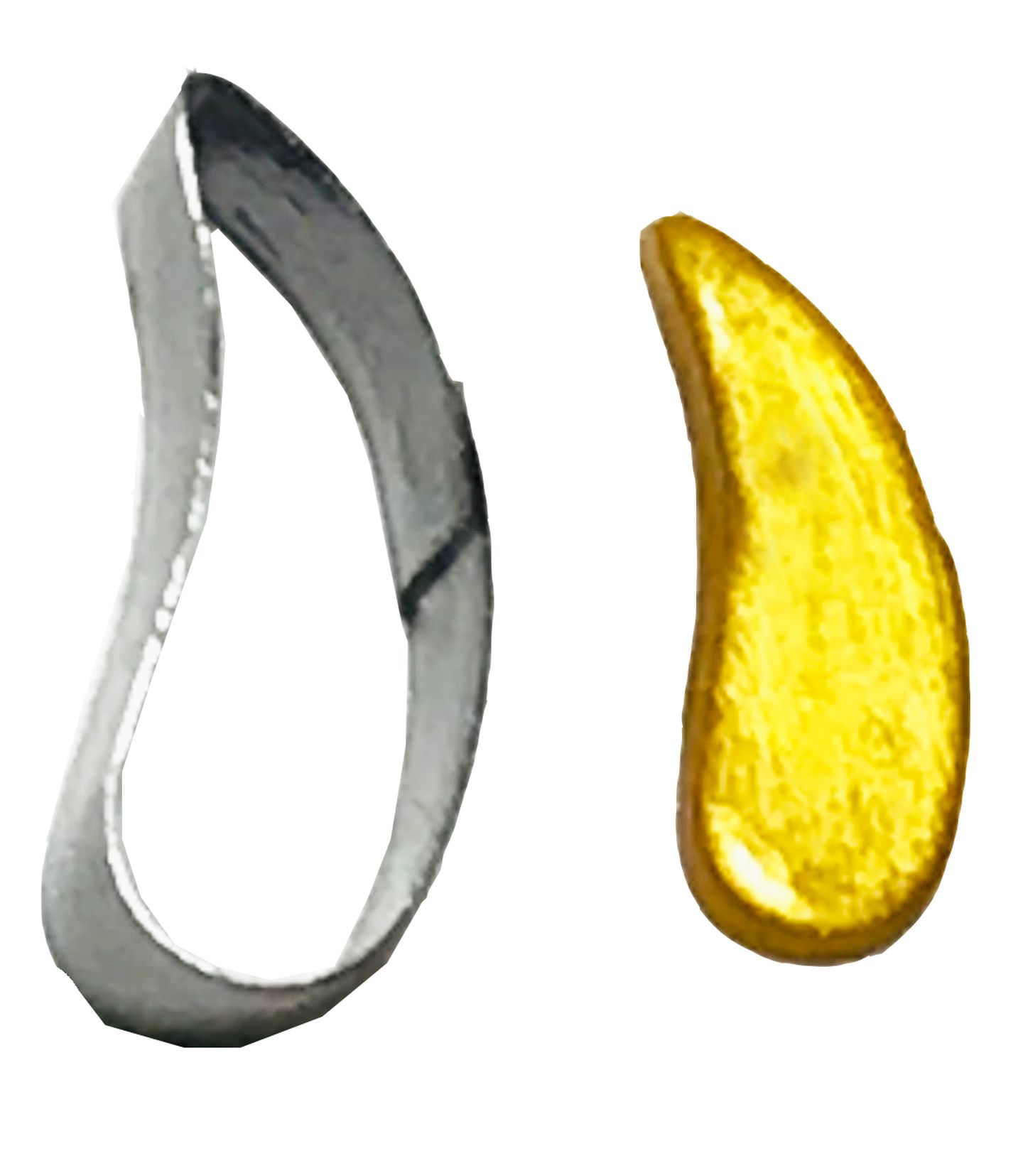 Cortador Aço - Decoração p/ Bolo - Curva - Pq