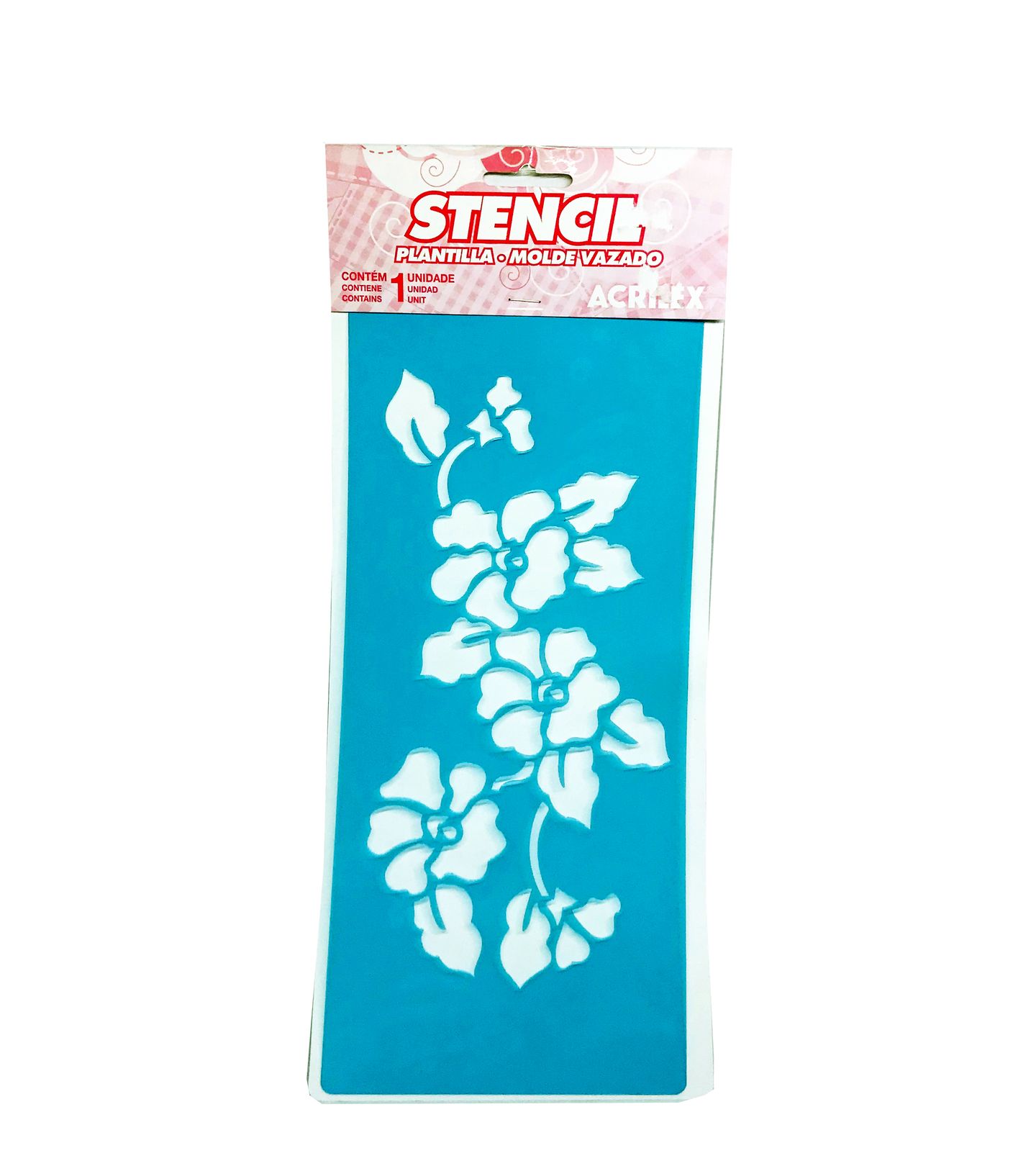 Stencil - Acrilex - 330 mm X 140 mm