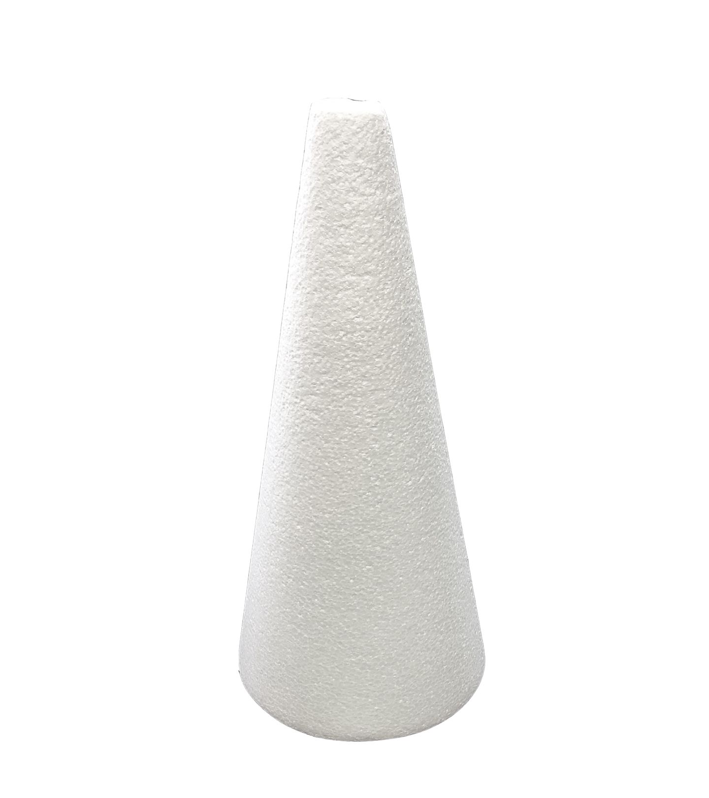 Isopor - Cone Alt.34 cm - P3 - Unitário - Base Ø 13 cm