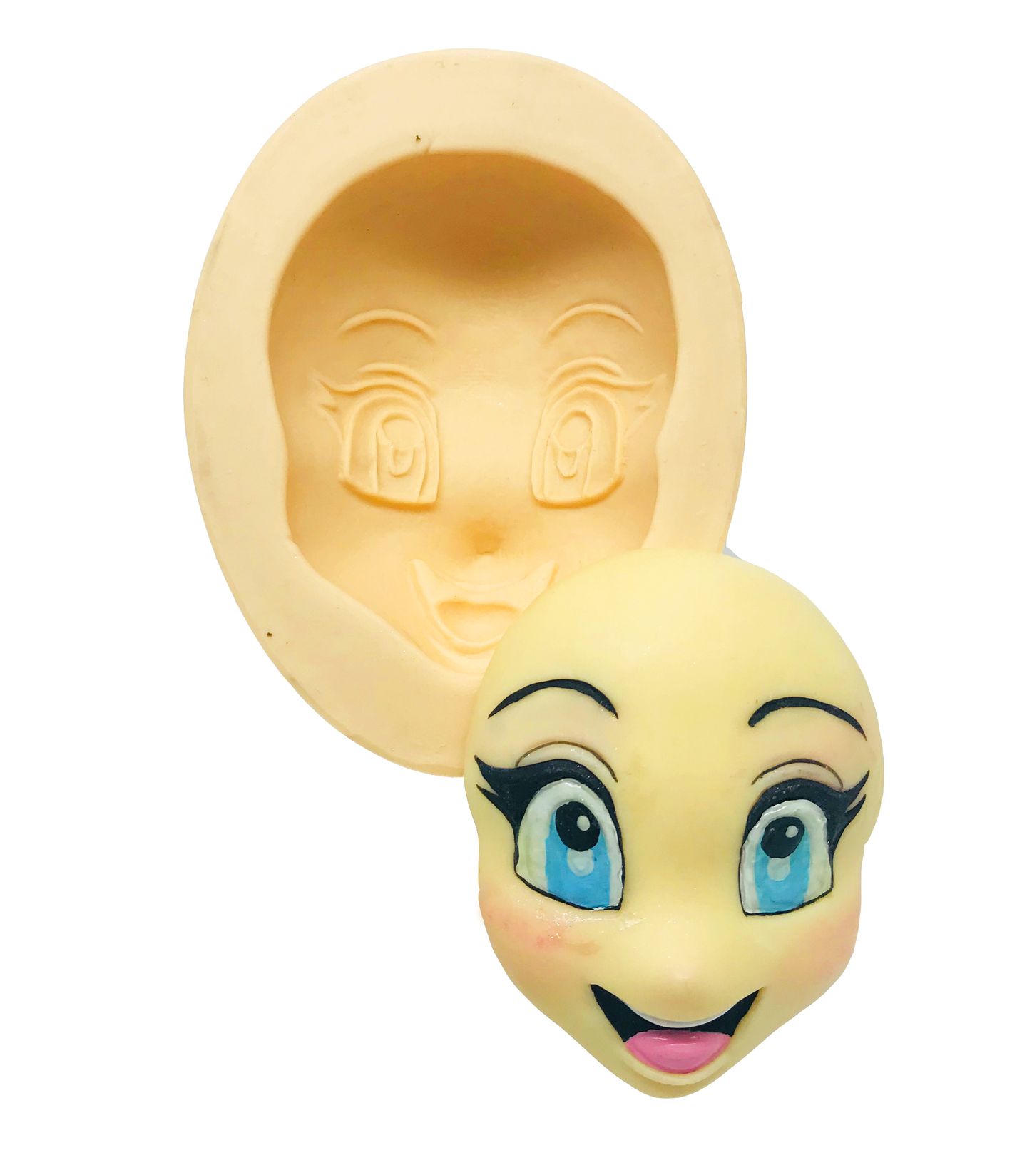 Rosto Boneca Manga - Mod.01