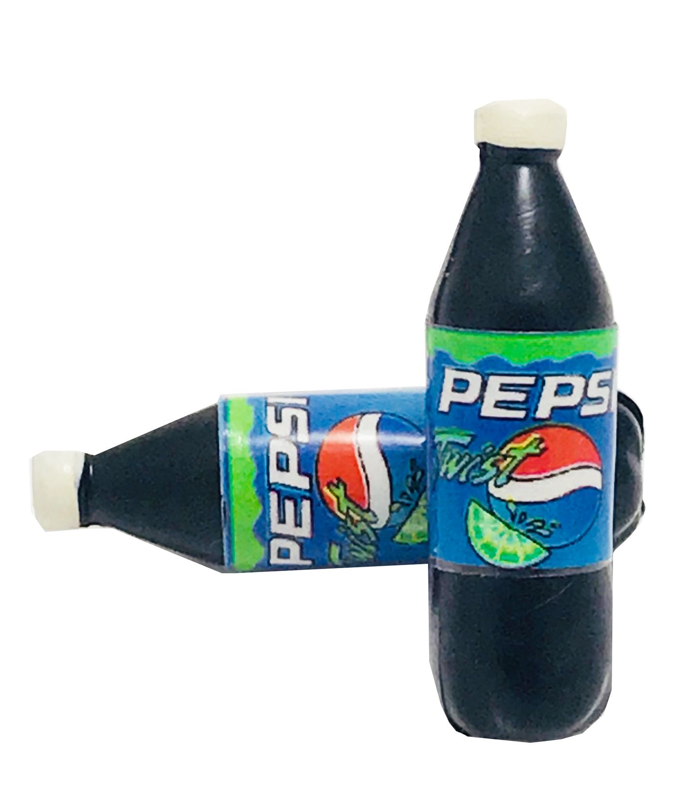 Miniaturas - Garrafa - Refrig. Pepsi  - Emb c/ 05