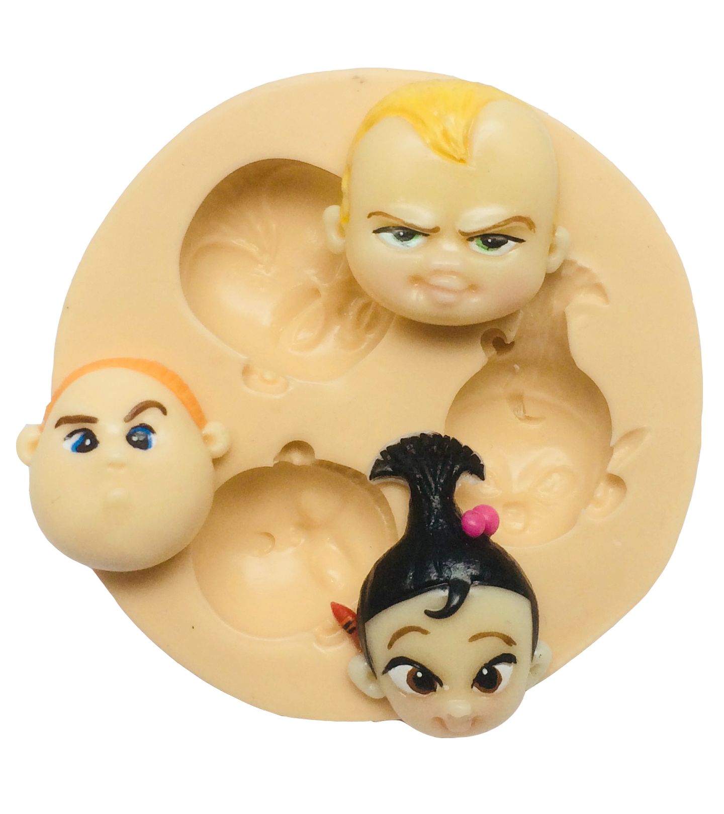 Poderoso Chefinho - Rosto Chefinho, Jimbo, Stacy - Pequeno - P366