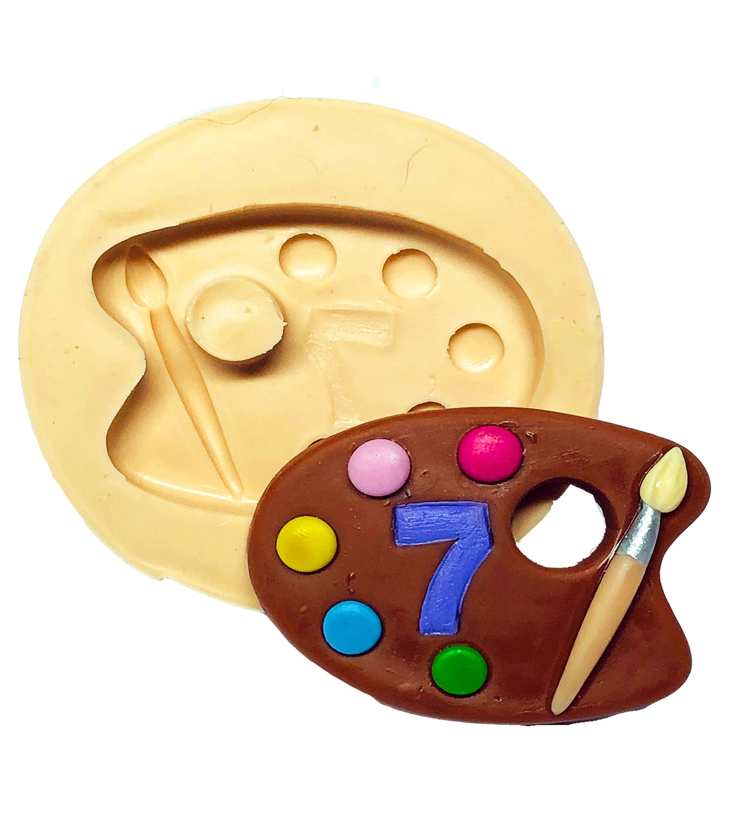 Pintando o 7 - Aquarela - Grande - P692