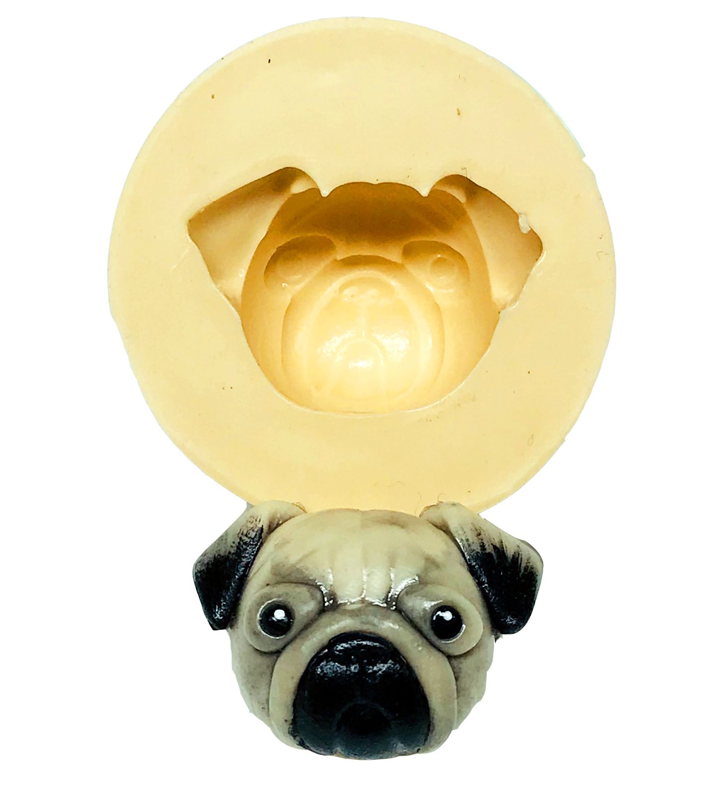 Cachorro - Rosto Pug - Medio - P627