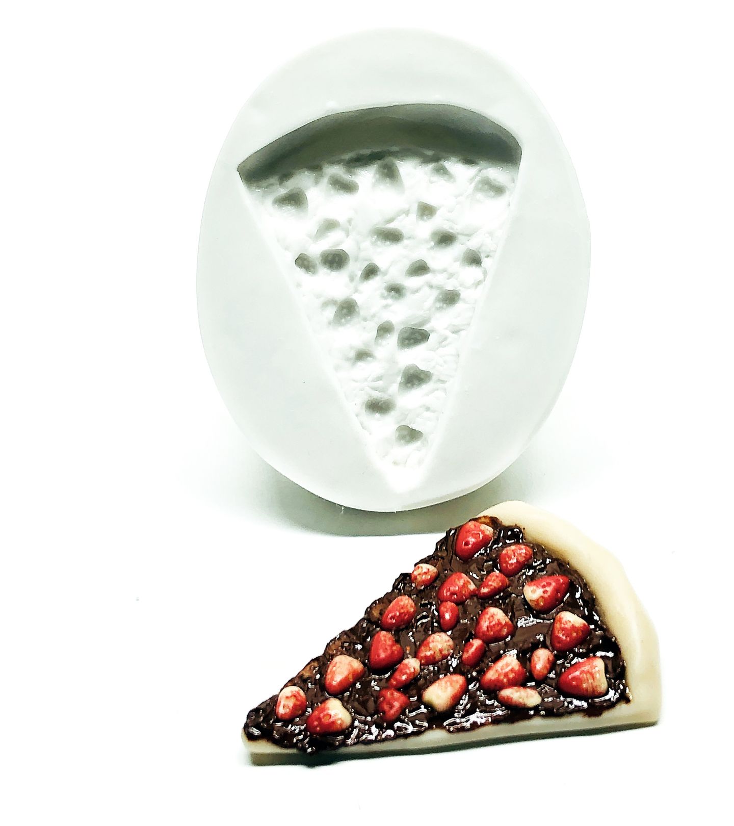 Pizza - Morango com Chocolate - Pedaço - Grande - P1002