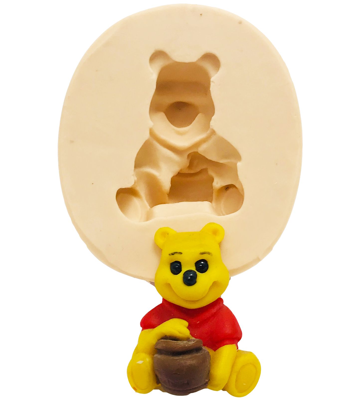 Turma do Urso Pooh - Pooh Sentado c/ Pote de Mel