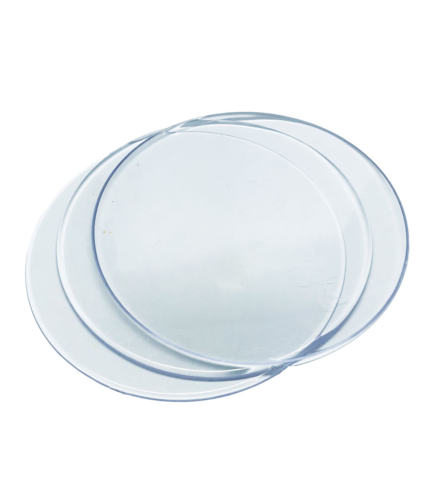 Base Acrilica - Redonda - Ø 12 cm -Emb.C/ 03 pç