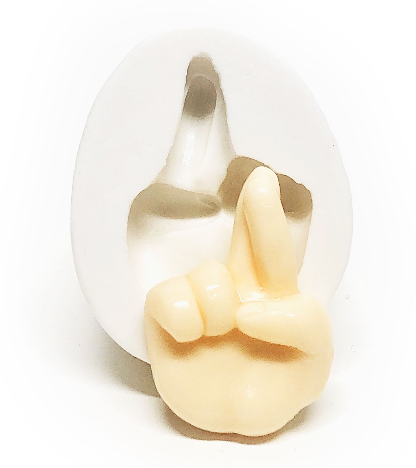 Alfabeto Libras - R - Grande - P1100