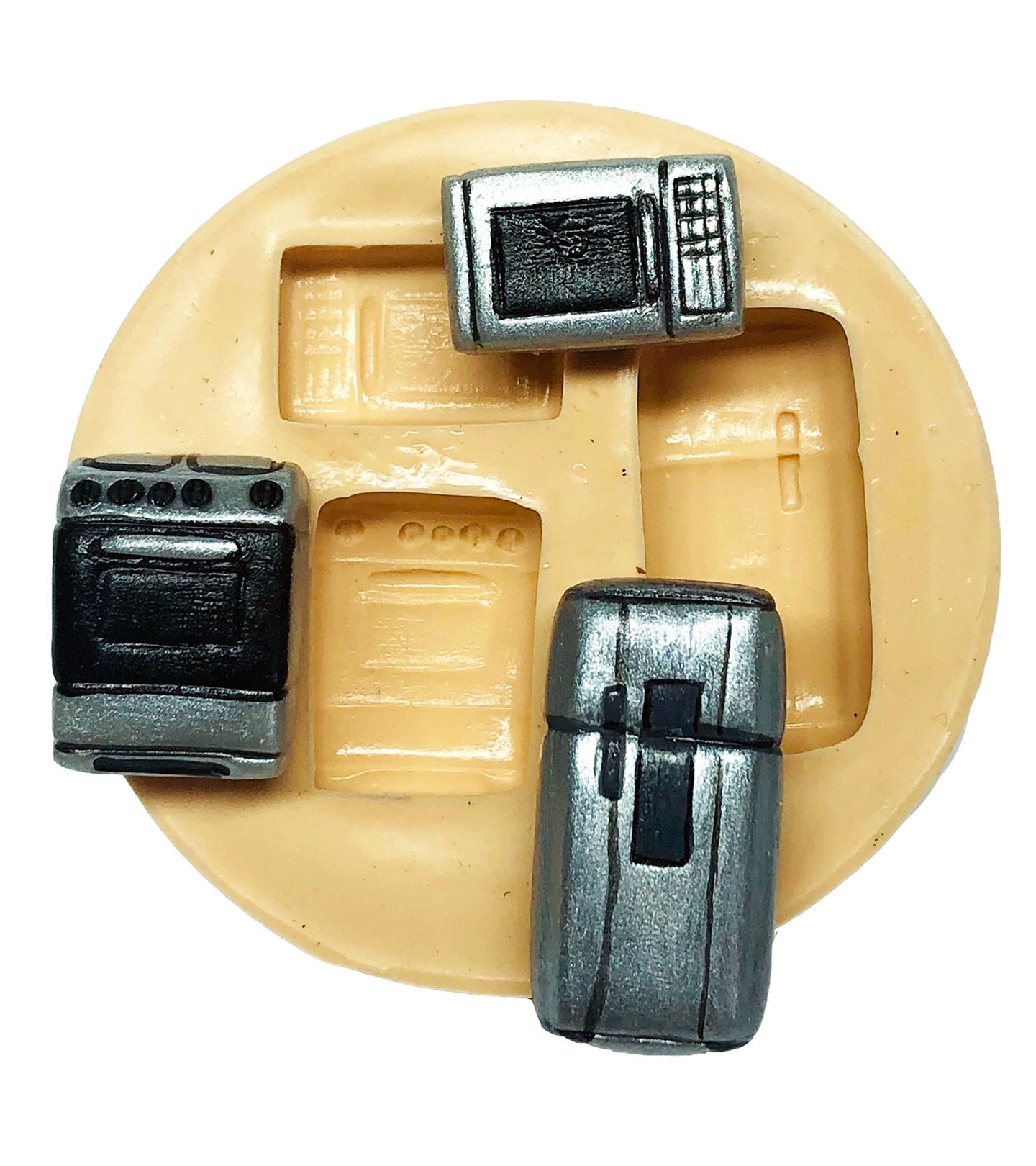 Cozinha - Geladeira, Fogao e Microondas - Pequeno - P738