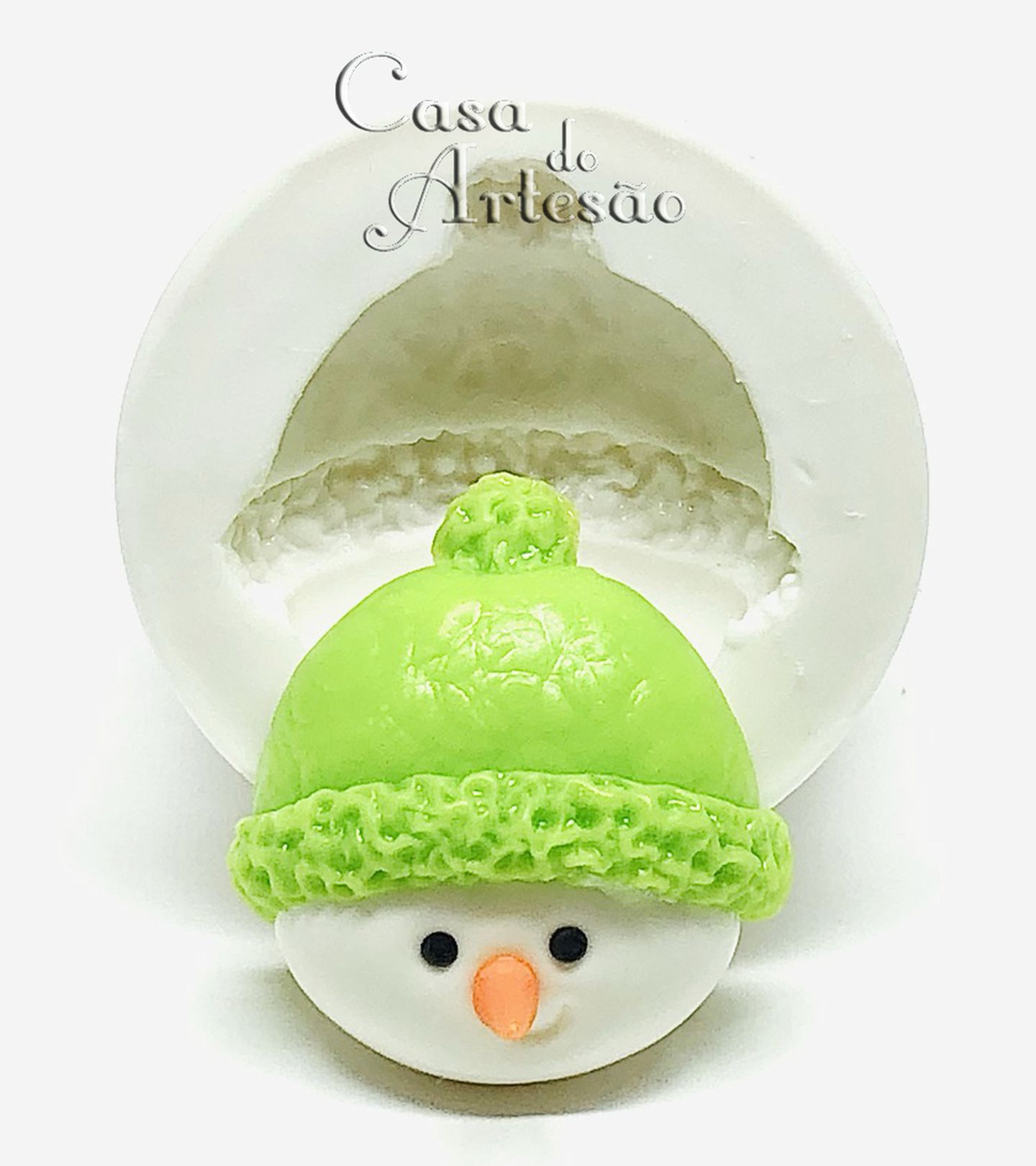 Natal - Rosto Boneco de Neve - Medio - P936