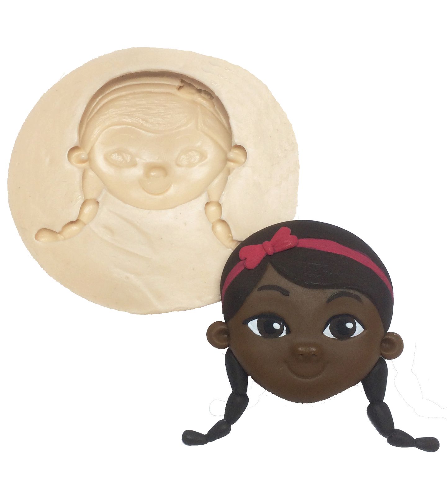 Doutora Brinquedos - Rosto Doutora - Grande - P247