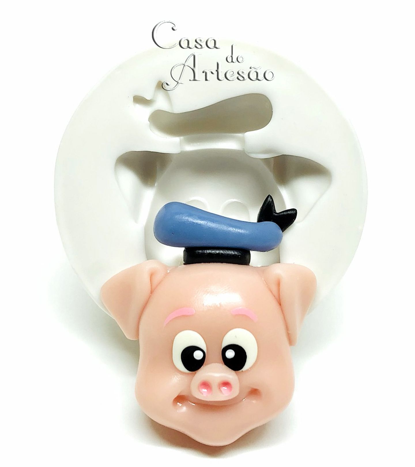 Os Tres Porquinhos - Rosto Heitor - Grande - P940