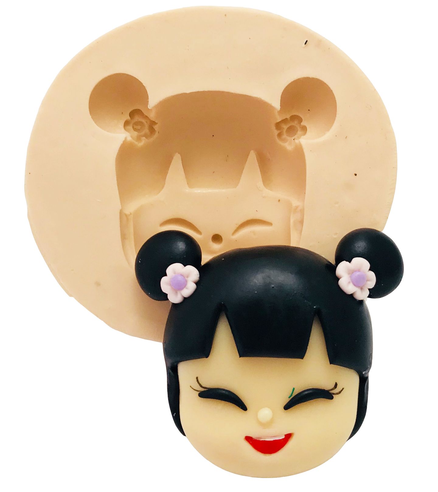 Rosto Gueixa - Mod.02 - Medio - P446