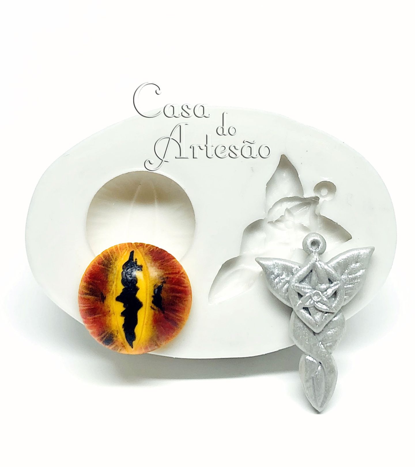 Senhor do Aneis - Olho e Pingente Evenstar - Peq. - P904