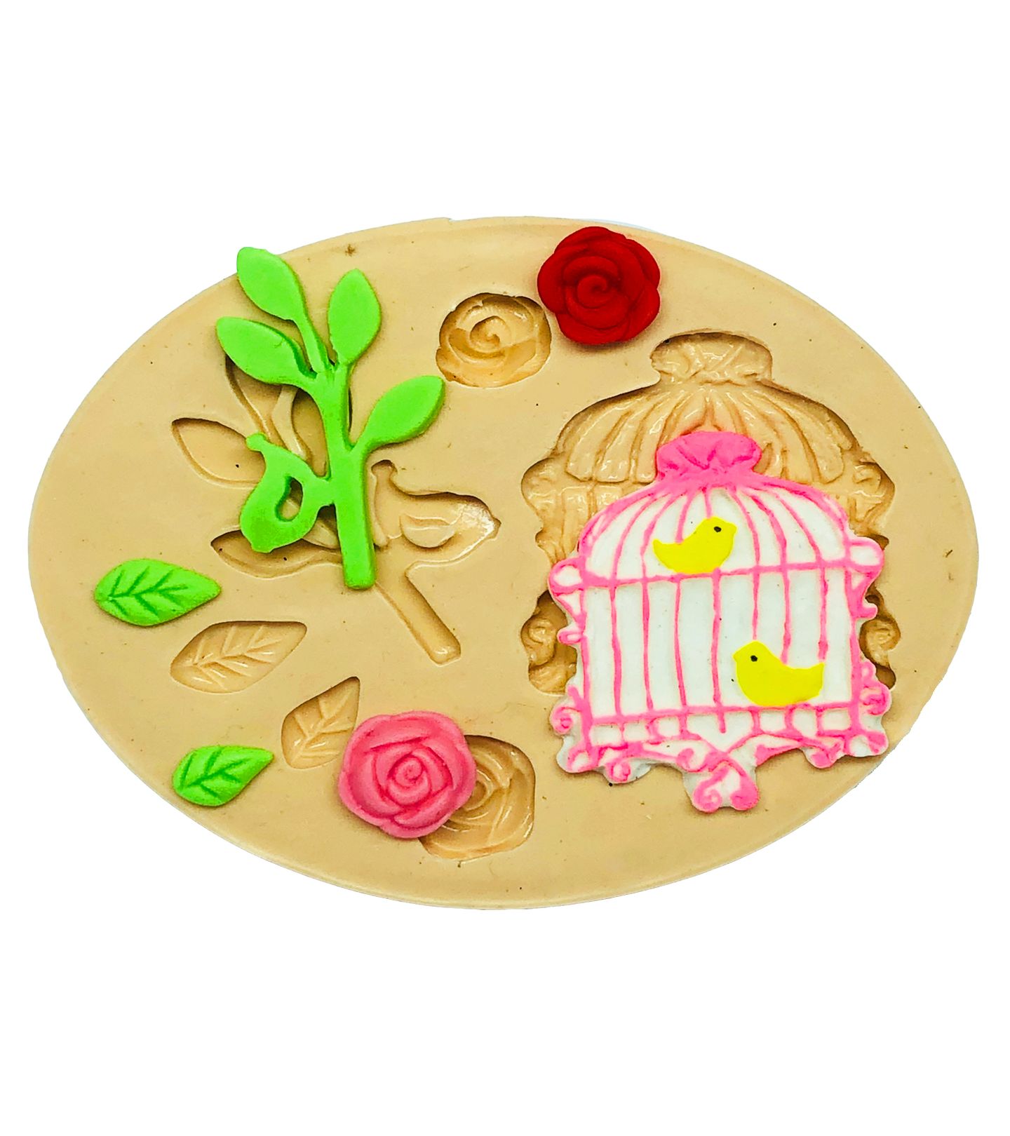 Jardim Encantado - Gaiola, Flores - P758