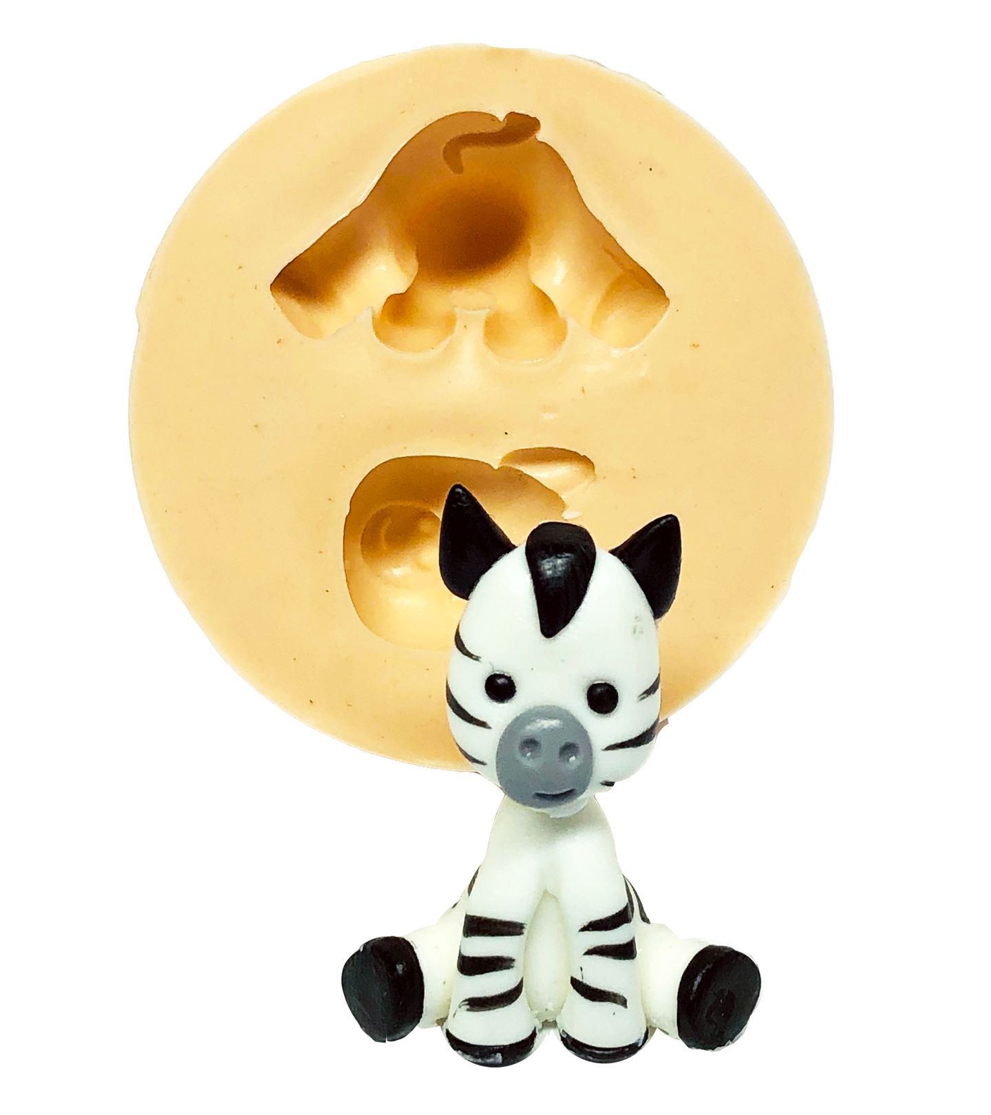 Zebra - Corpo Tridimensional - Pequena - P666