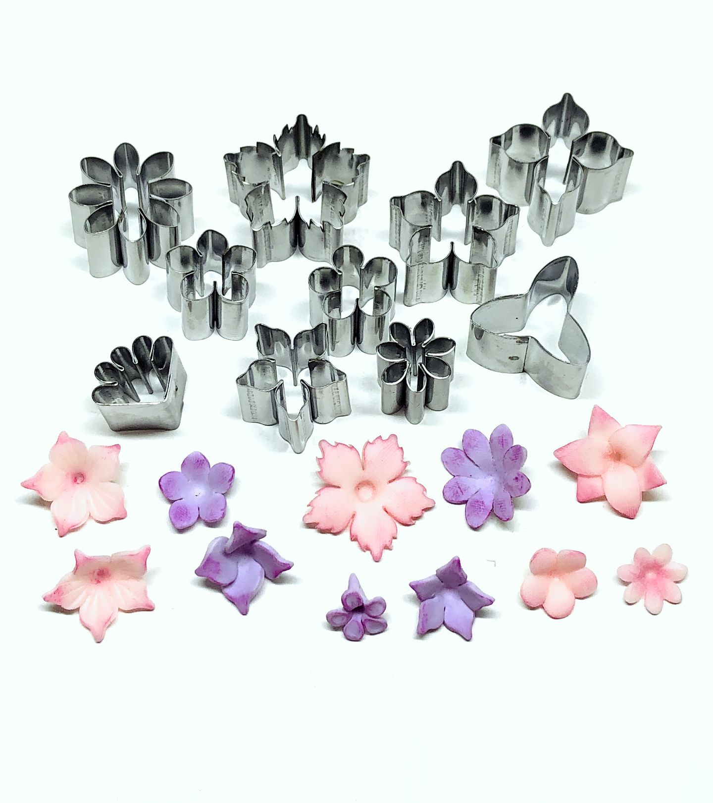 Cortador Aço - Flores Diversas - 10 Pc (H22)