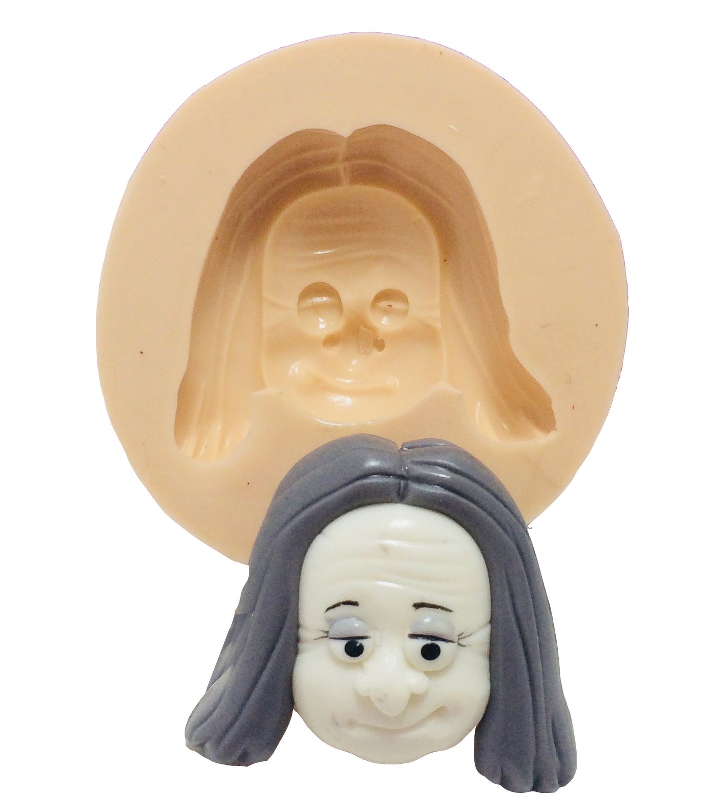 Familia Addams - Rosto Vovó Addams - Medio - P401