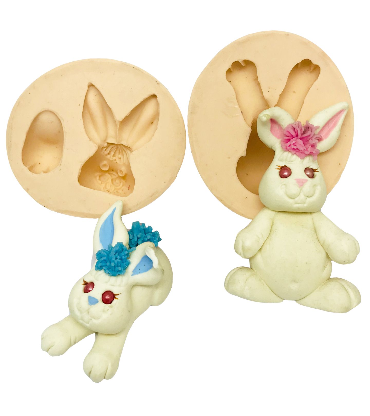 Coelho Sentado (2 Pç)