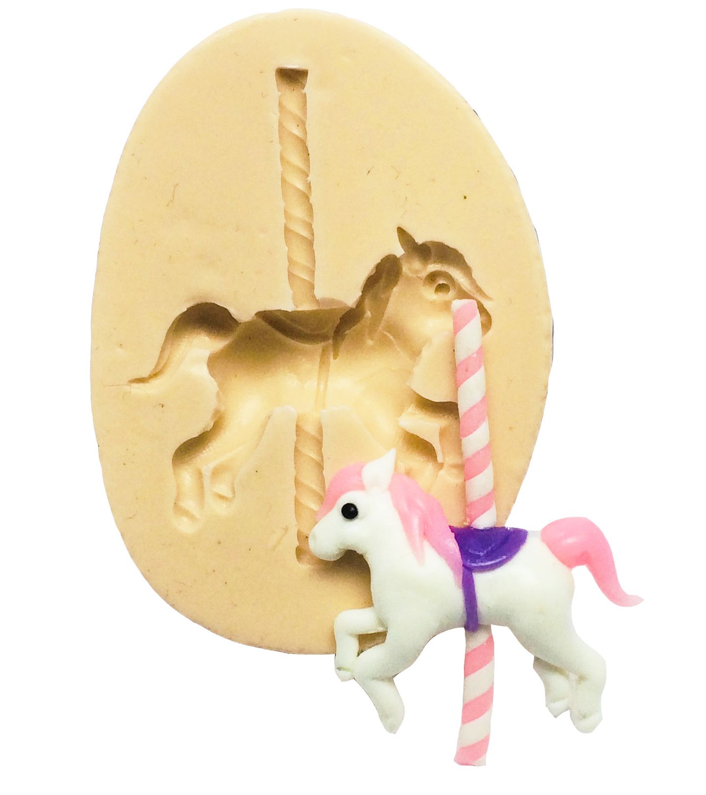 Carrossel - Cavalo - Pequeno - Mod.01 - P167 / 186