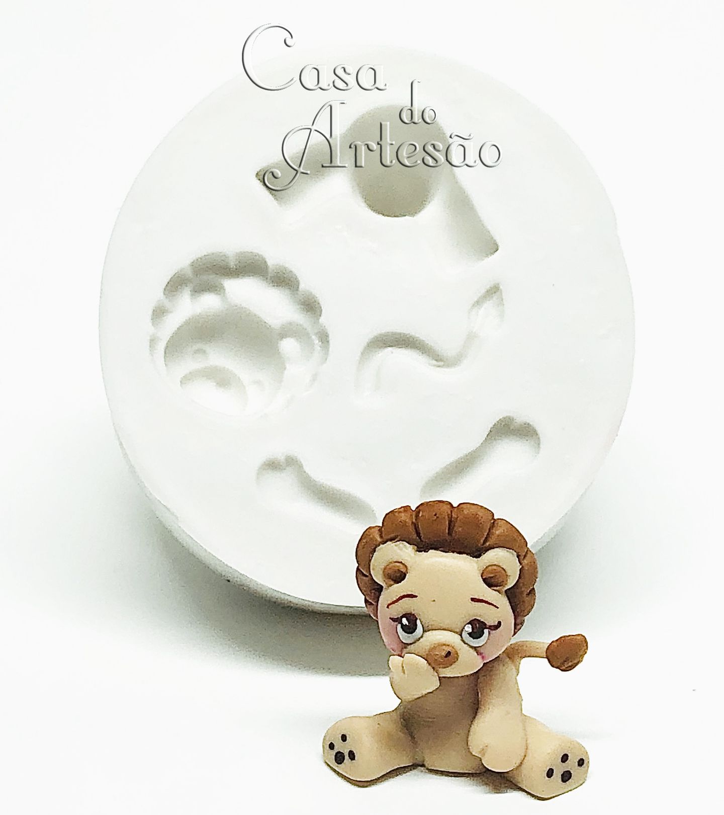 Leao - Corpo Tridimensional - Pequeno - P701