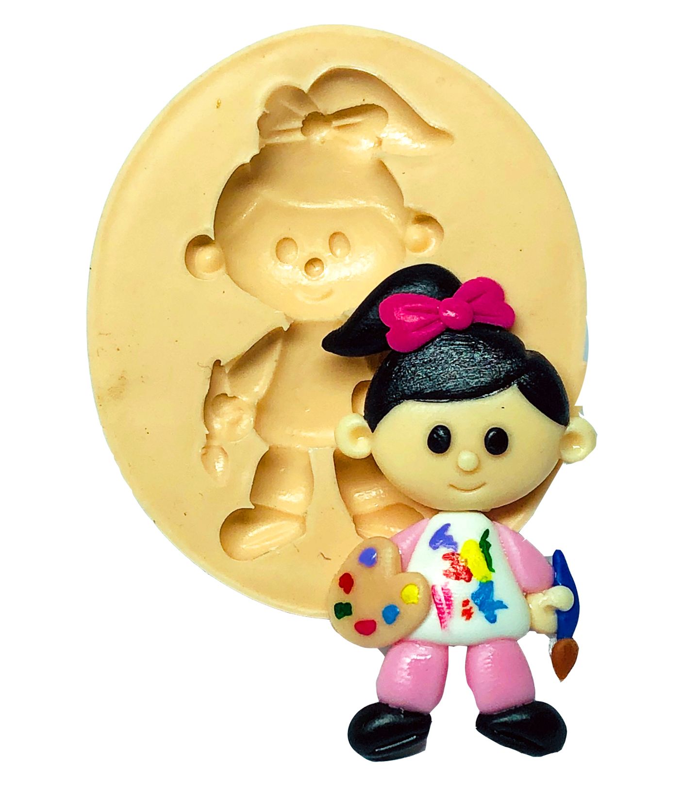 Pintando o 7 - Menina - Media - P692