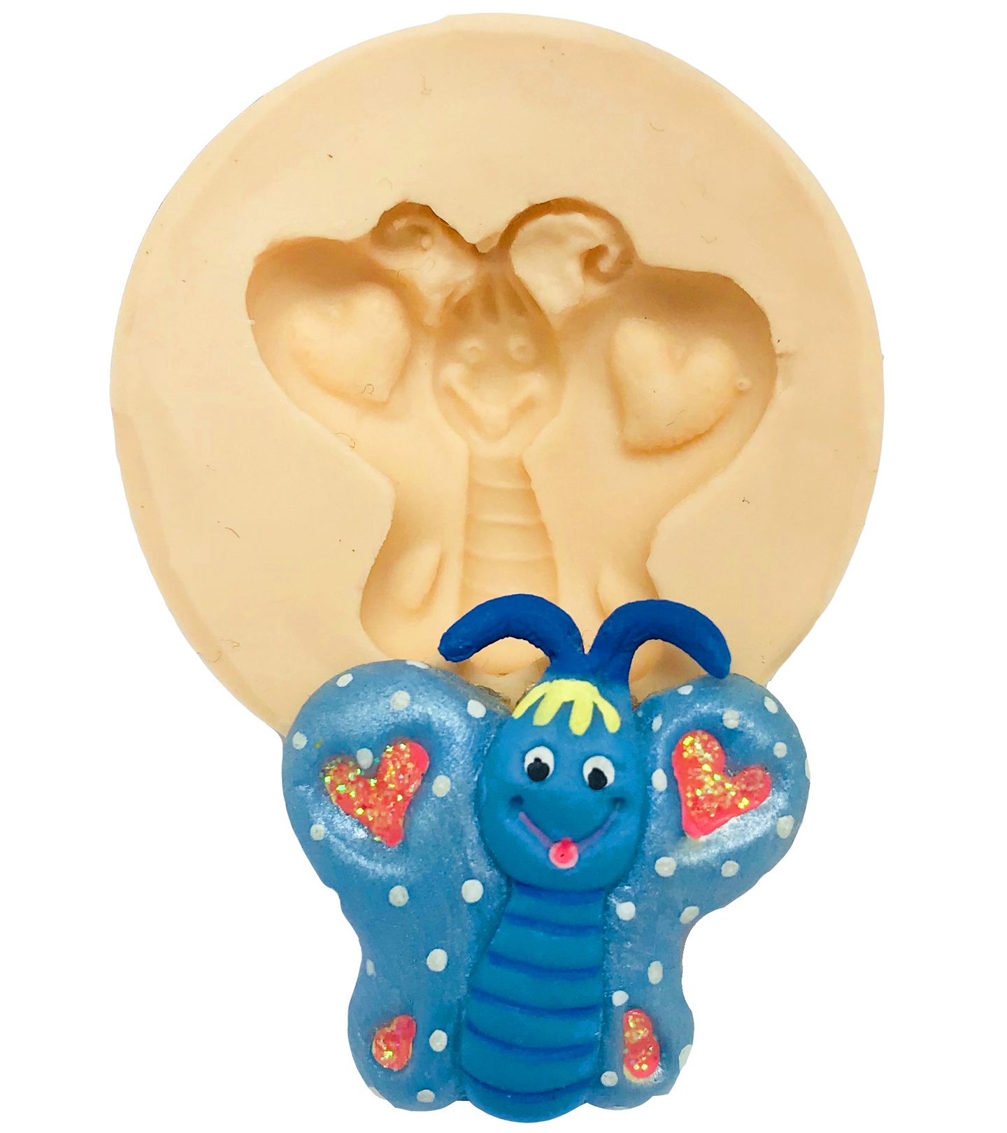 Borboleta com Corações