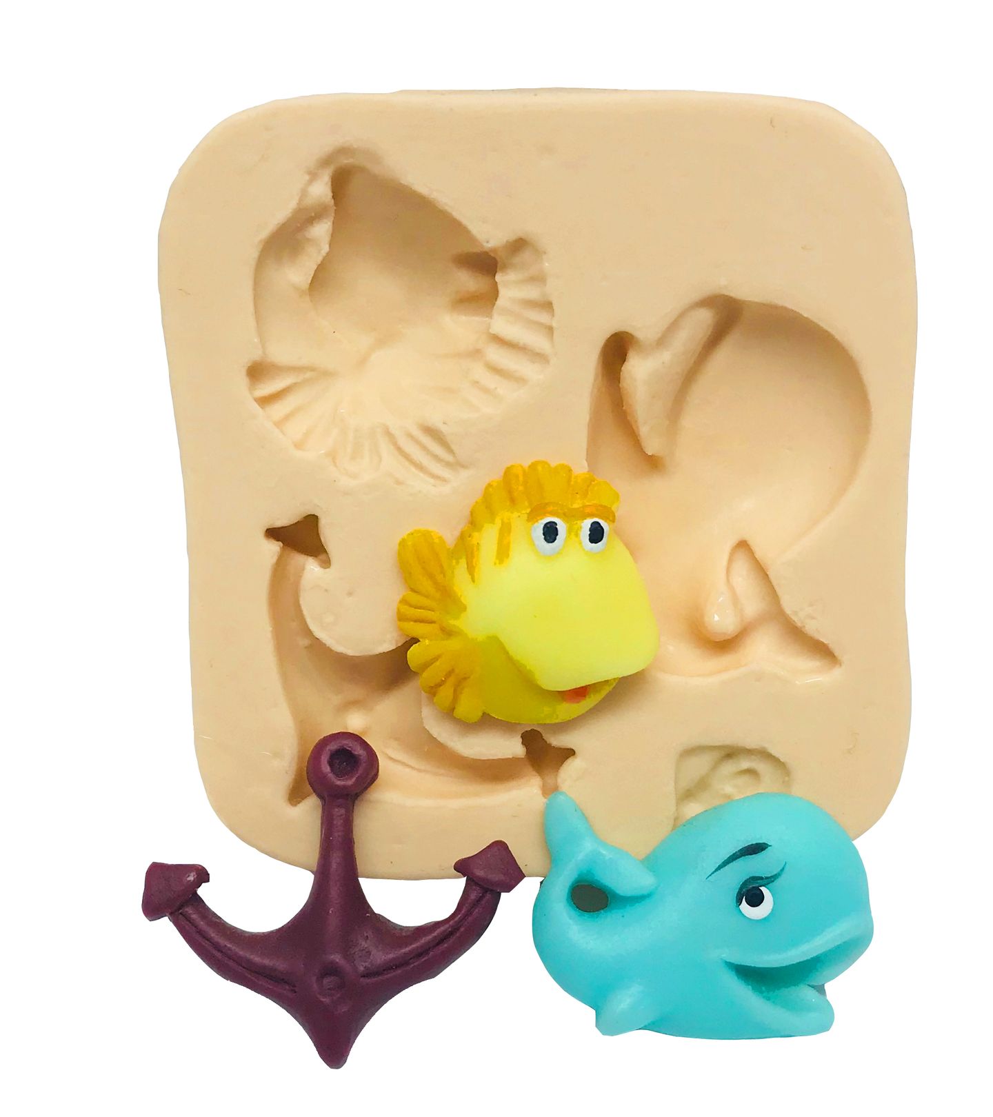 Ancora, Baleia, Peixe - P16