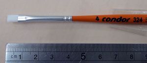 Pincel Condor Ord.324 - nº 04 - Sintetico Chato - Cod.90910