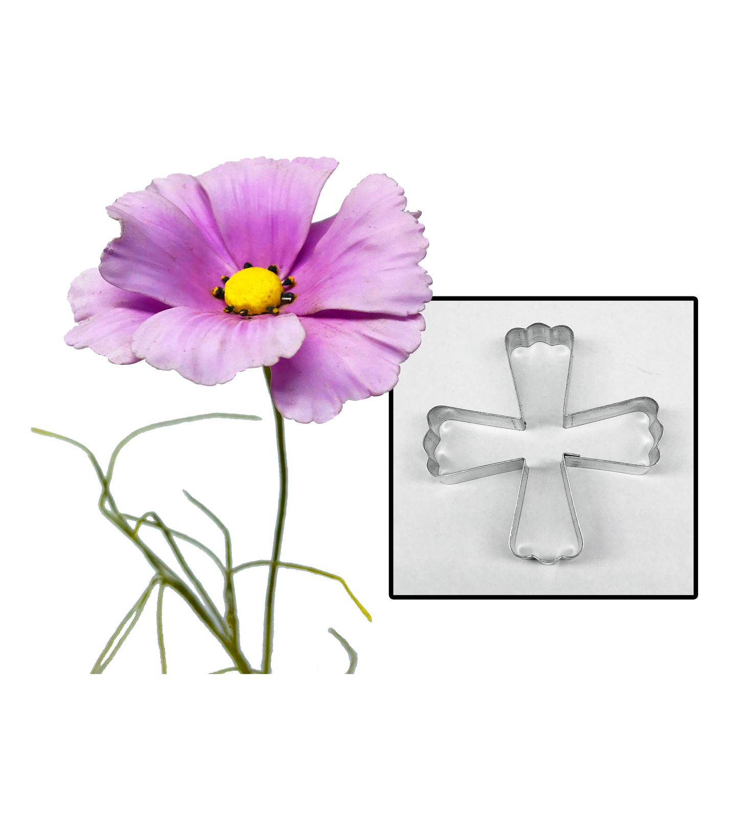 Cortador Aço - Flor - Cosmos