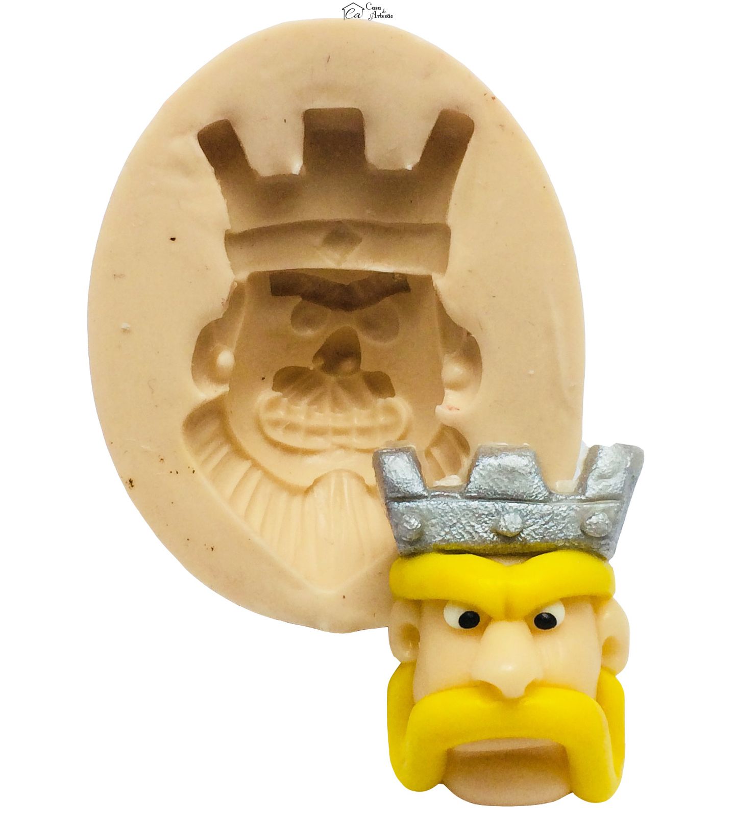 Clash Royale - Rosto Rei - Mod.02 - Medio - P201