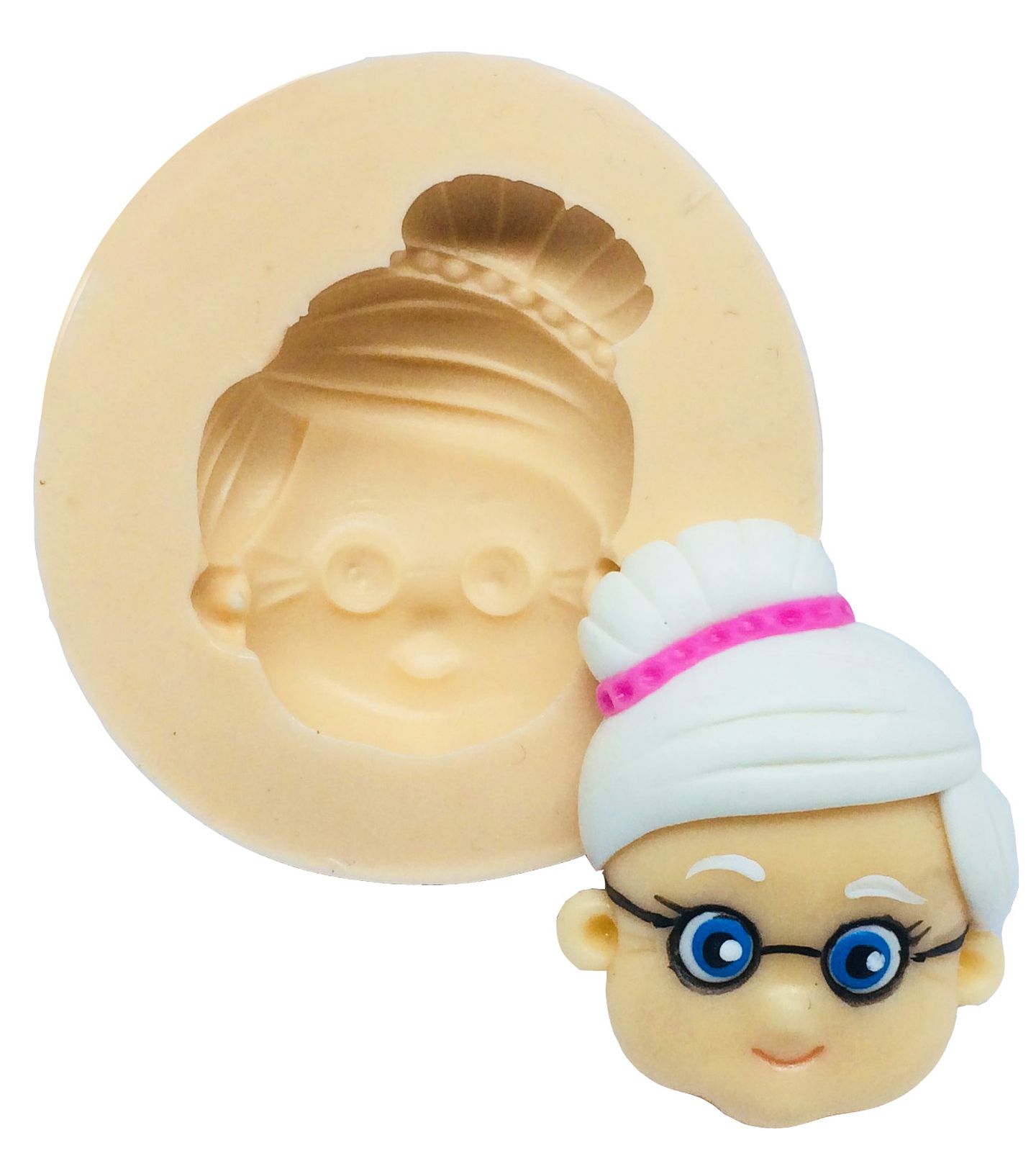 Chapeuzinho Vermelho - Rosto Vovo - Media - P325