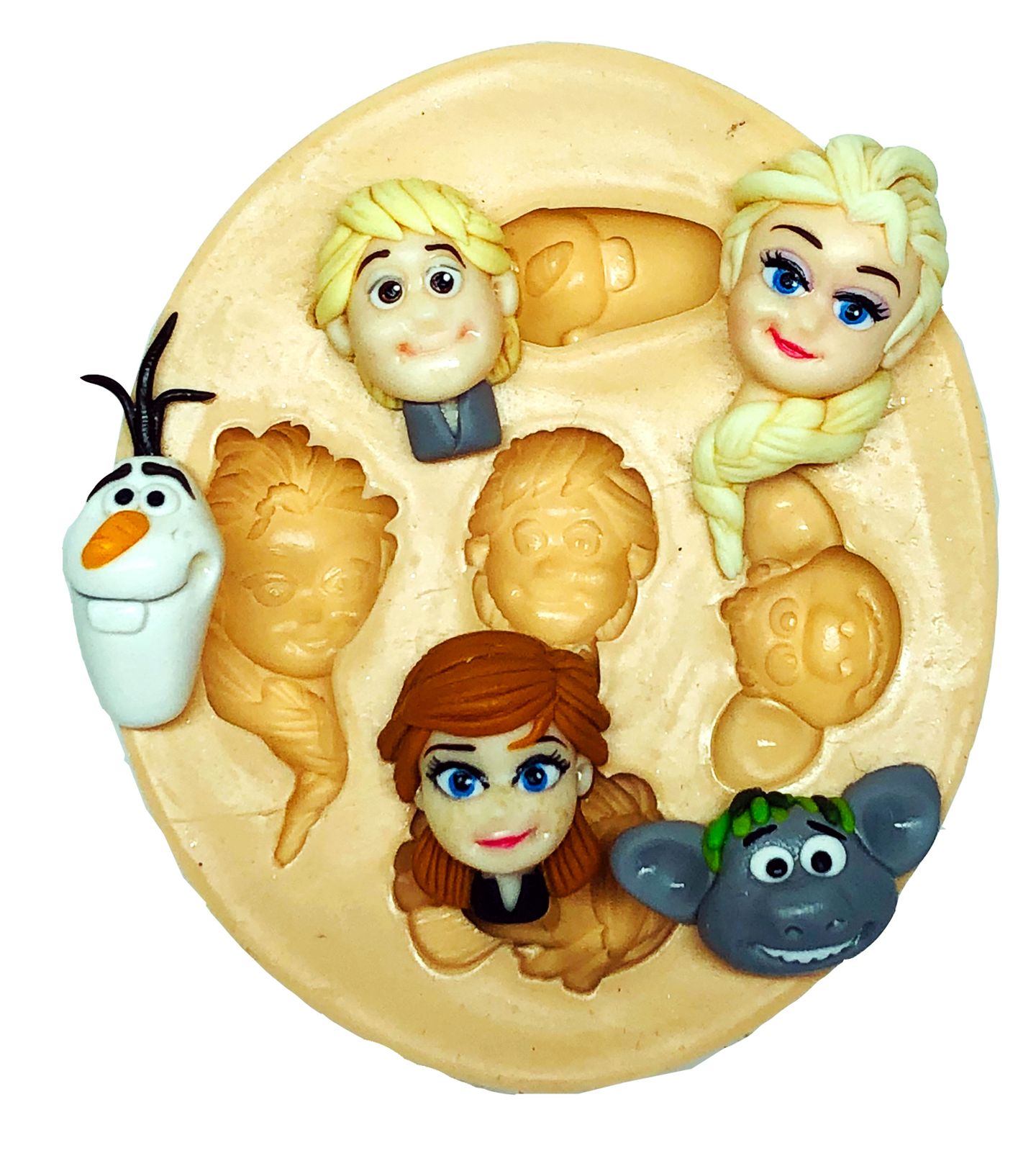 Frozen - Rosto Personagens - Pequeno - P649