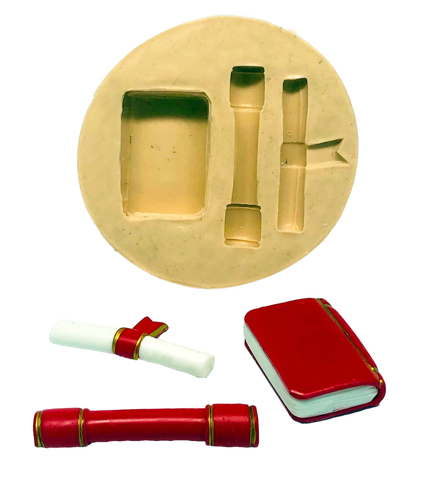 Formatura - Diploma, Canudo e Livro - Grande - P869