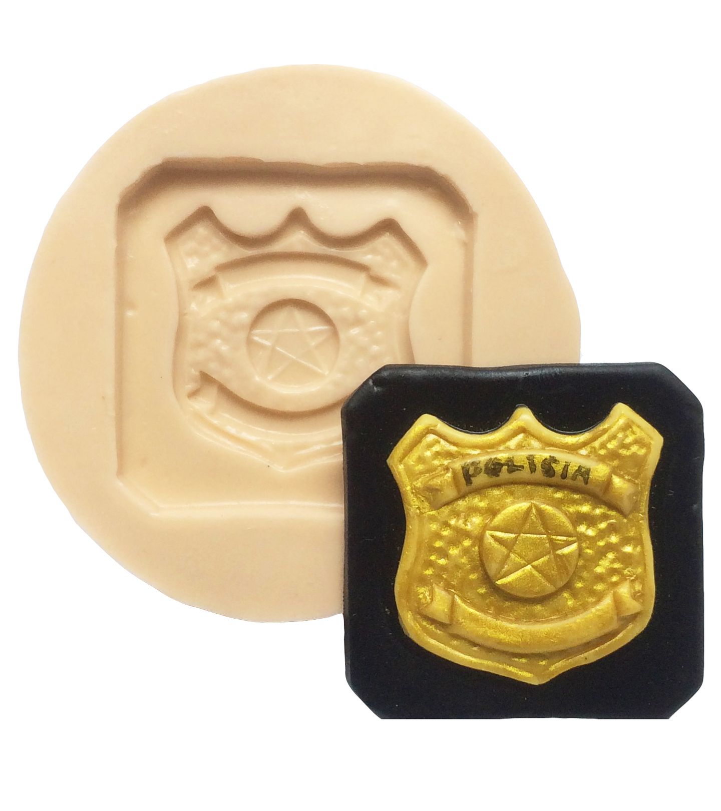 Policia - Distintivo I Grande- P288