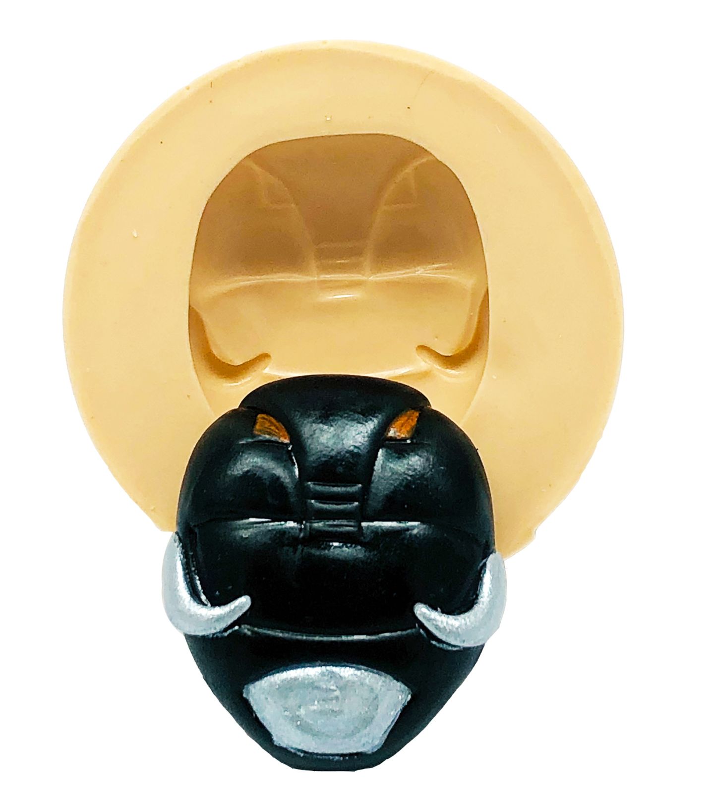 Power Ranger - Rosto Preto - Medio - P795