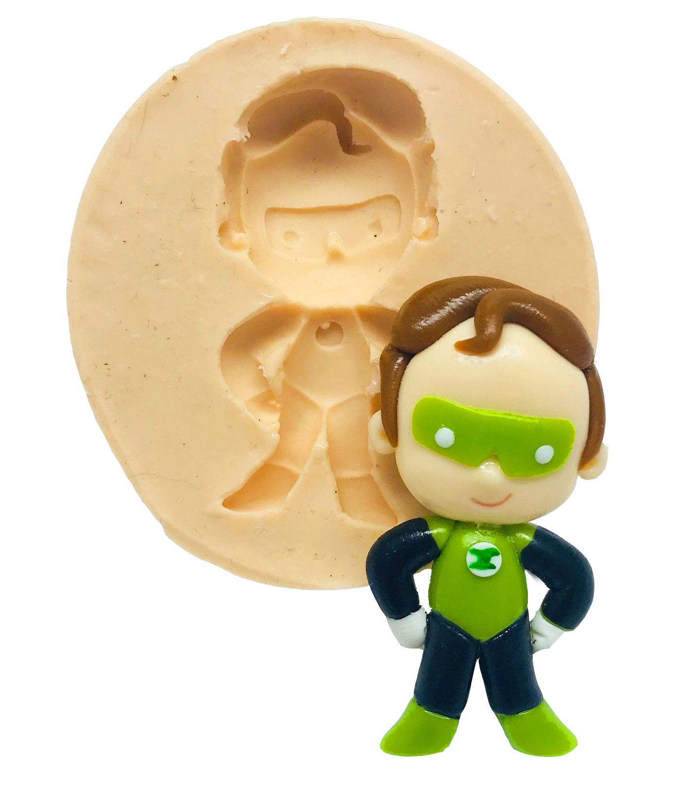 Liga da Justiça - Fofinhos - Lanterna Verde - Medio - P496