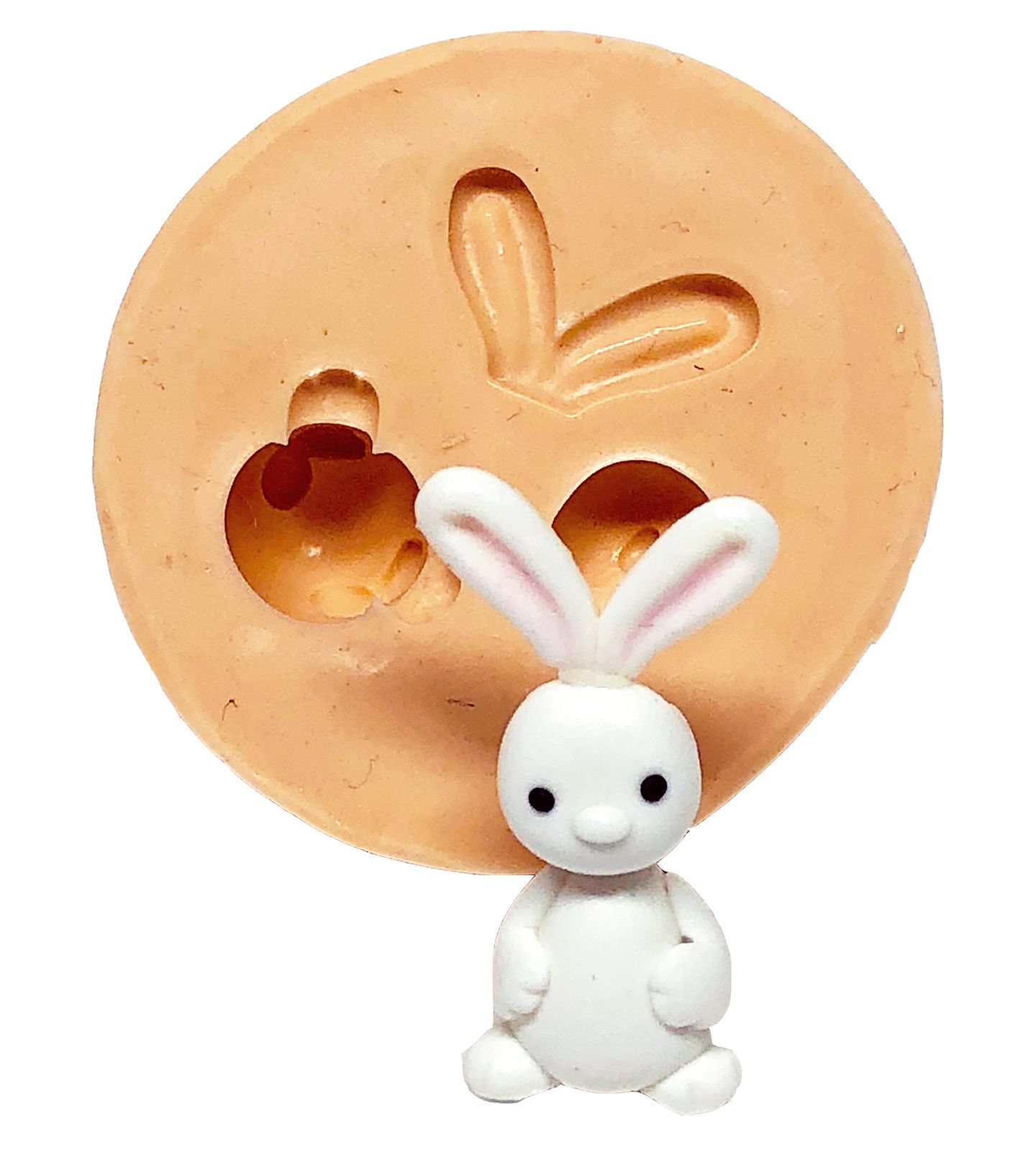 Coelho II - Corpo Tridimensional - Pequeno - P663