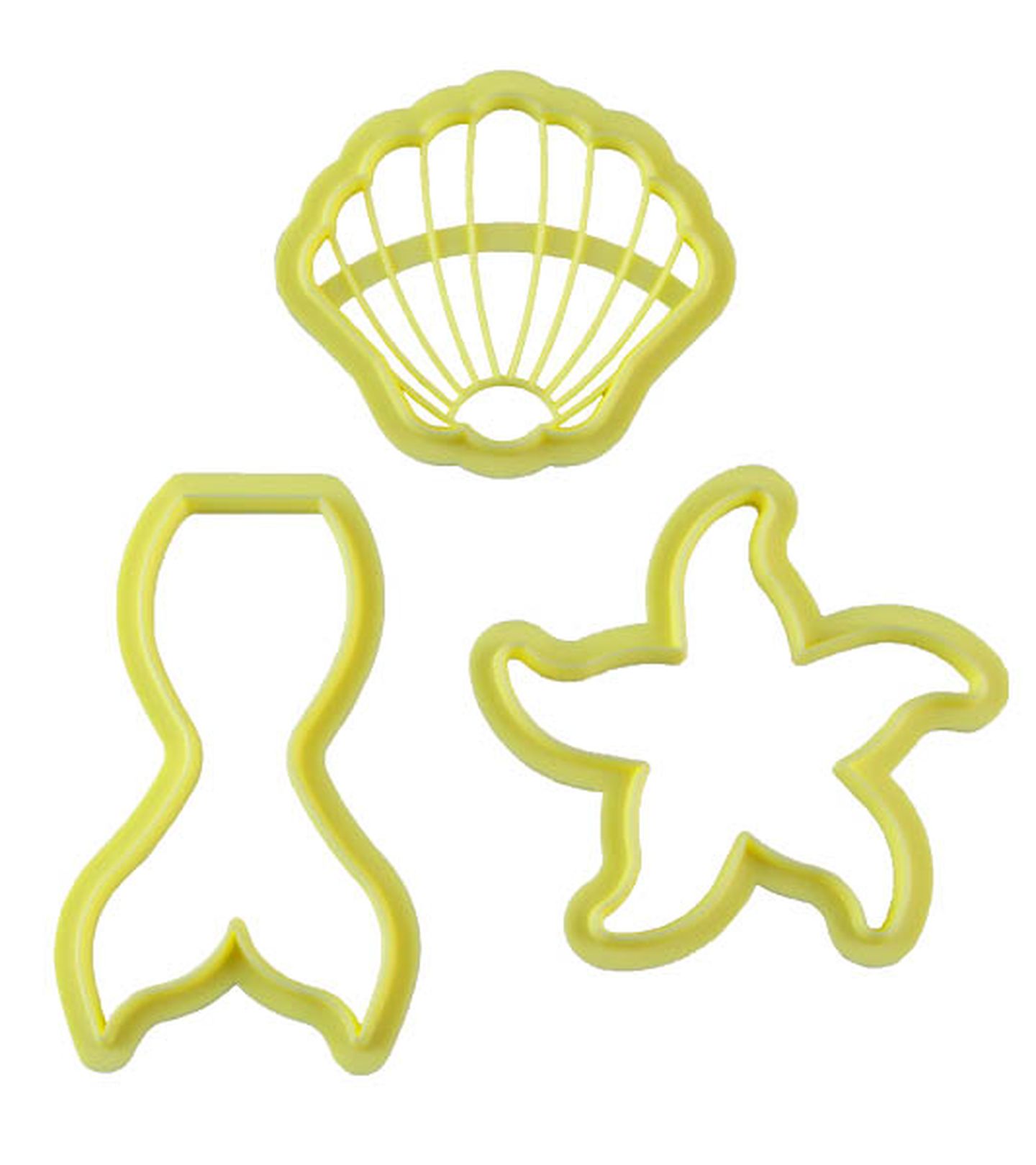 Cortador Blue Star - Kit Sereia - C/ 03 Pç - Cod.6207