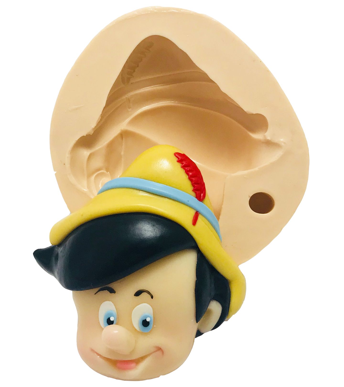 Pinocchio - Rosto Pinocchio - Grande - P418